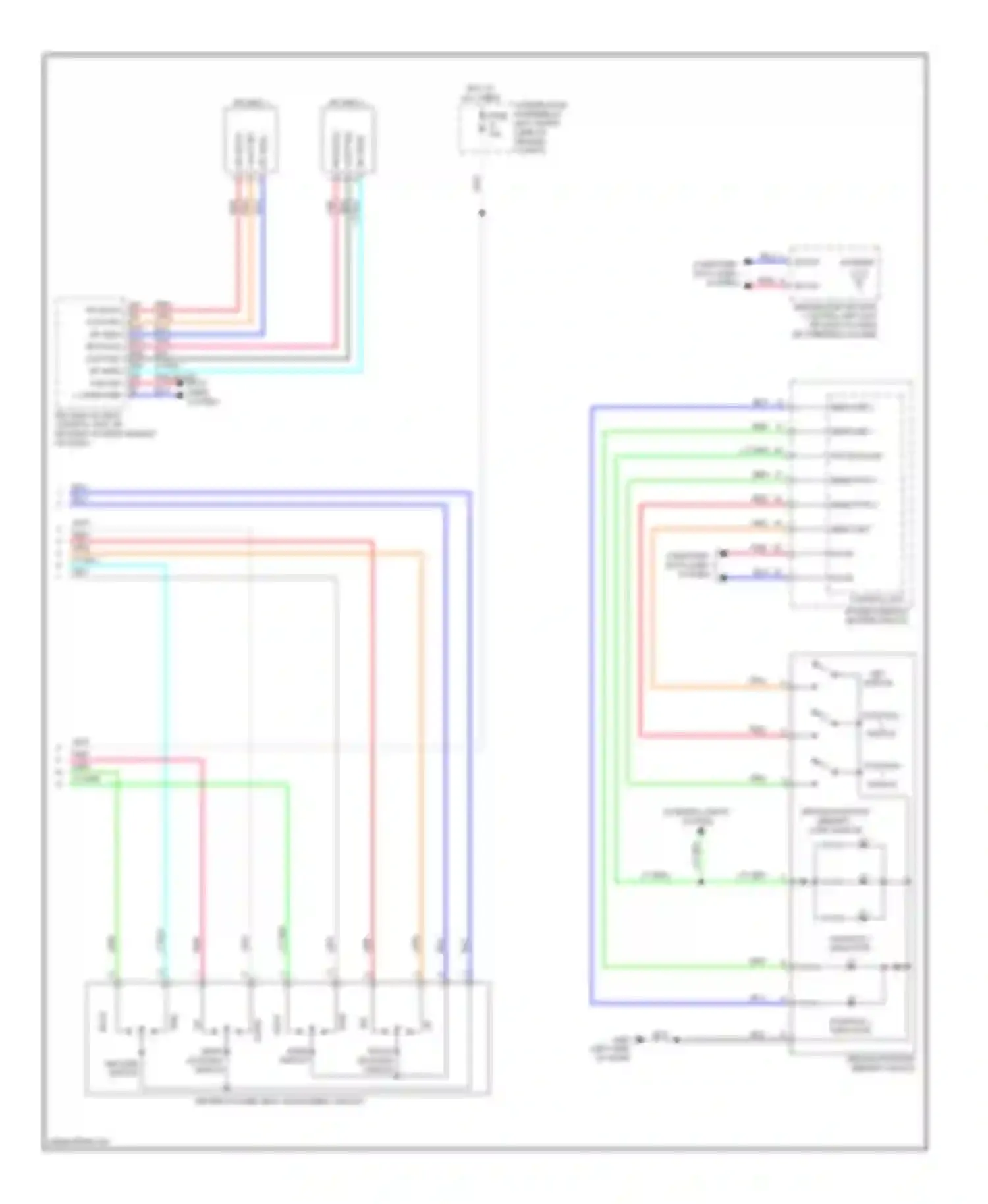 ZDX Acura I (2009-2013): Driver"s memory seat circuit (2 of 2)