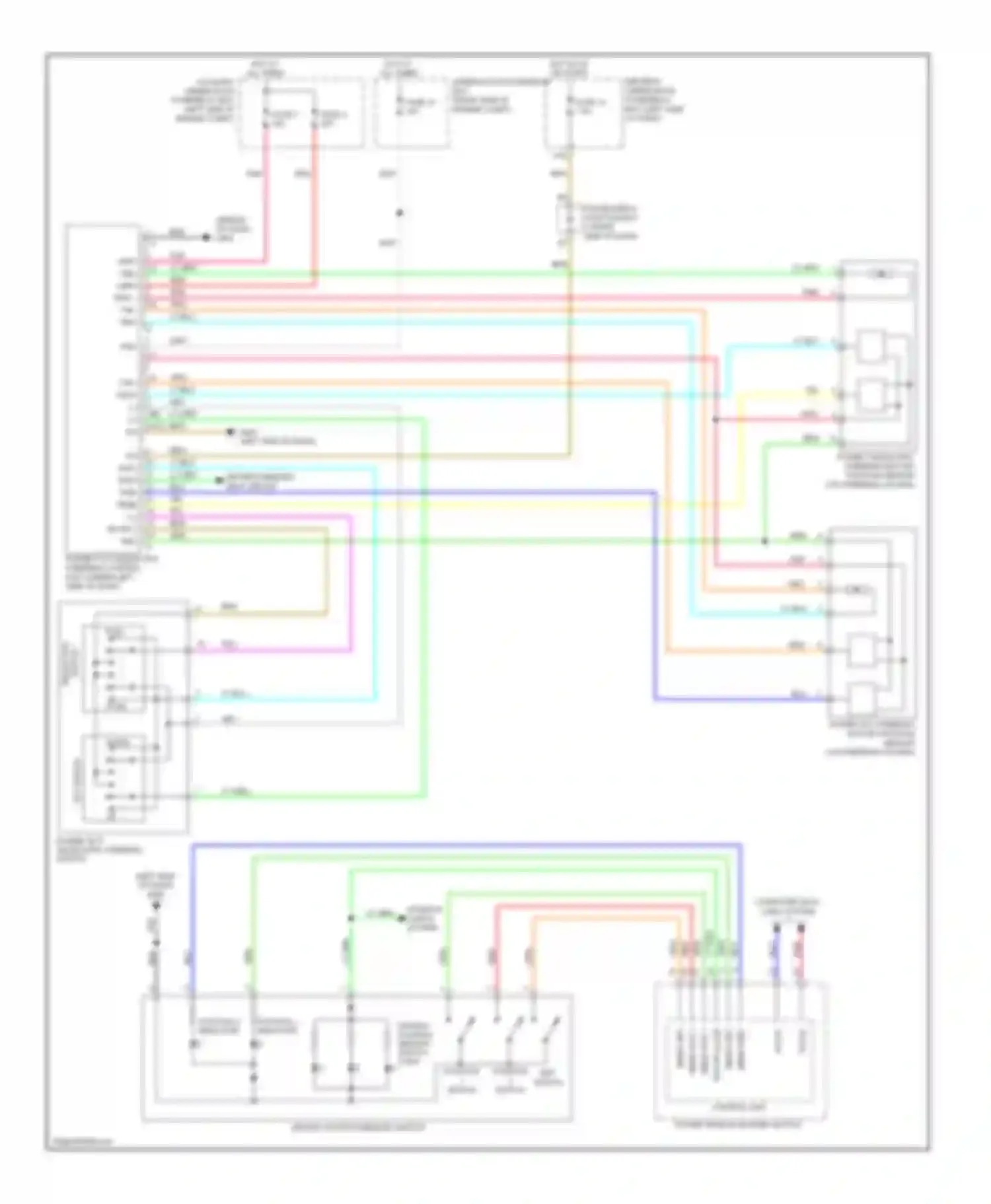 ZDX Acura I (2009-2013): Memory power tilt & power telescopic circuit