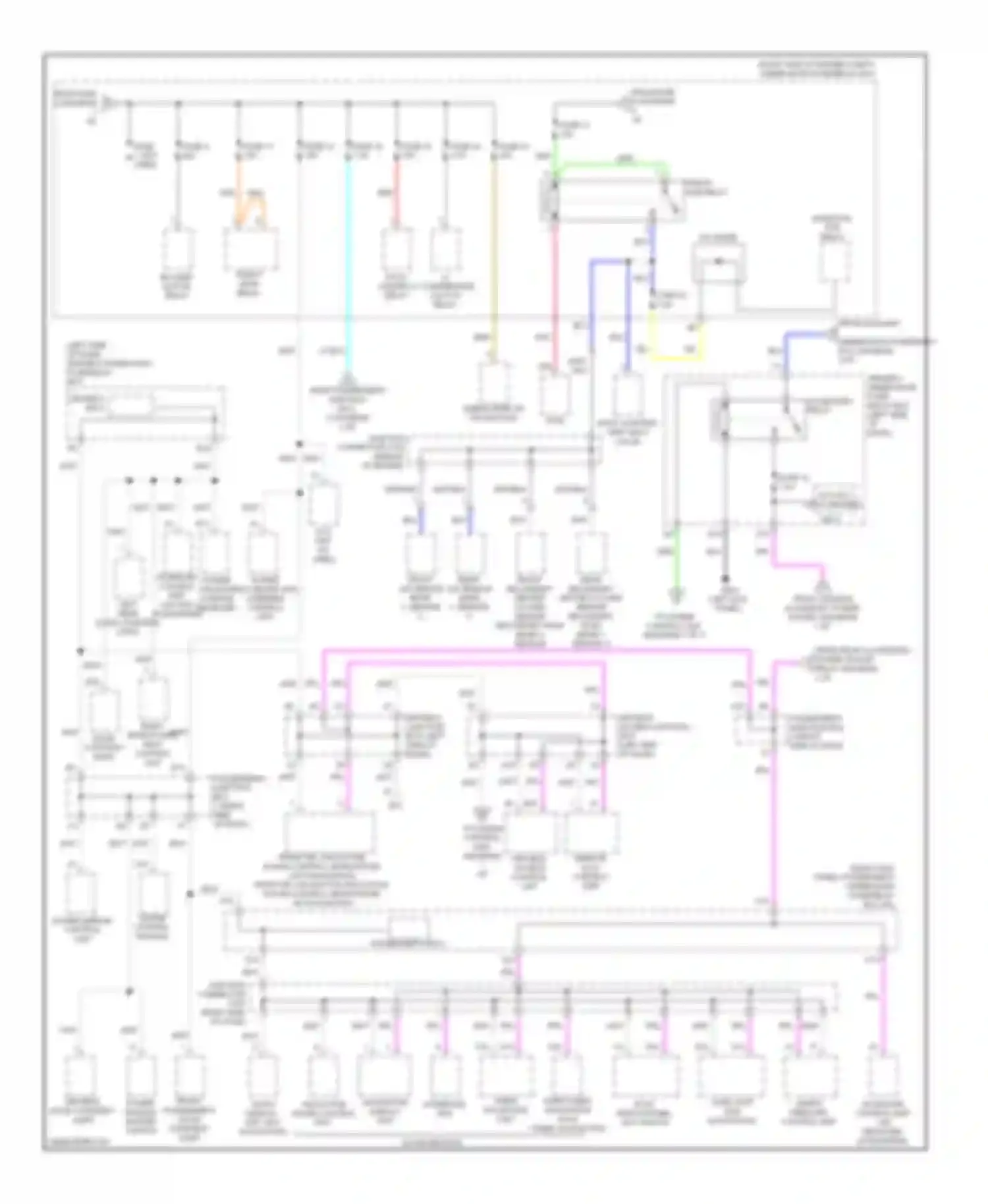 ZDX Acura I (2009-2013): Power distribution circuit, with keyless access (4 of 7)