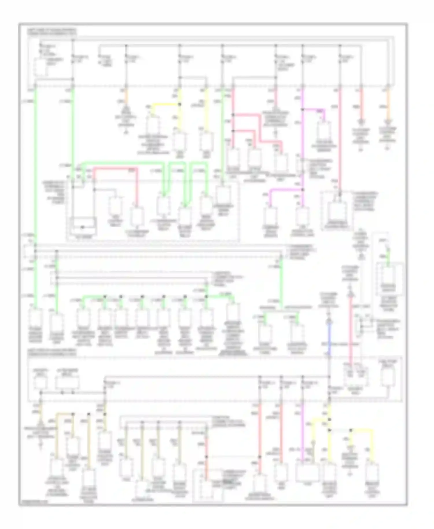 ZDX Acura I (2009-2013): Power distribution circuit, with keyless access (6 of 7)