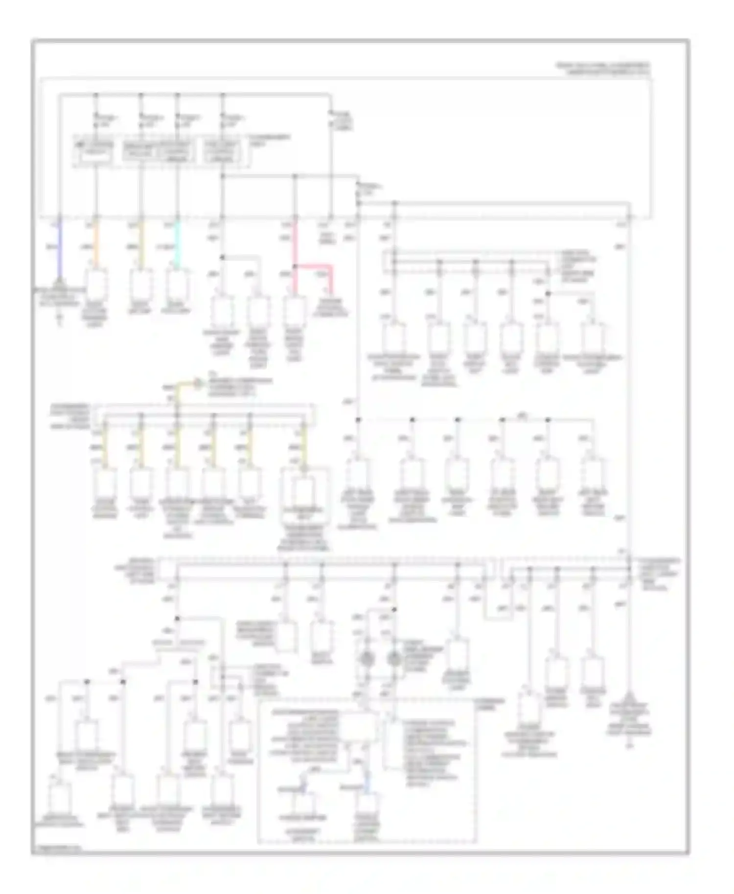 ZDX Acura I (2009-2013): Power distribution circuit, without keyless access (5 of 7)