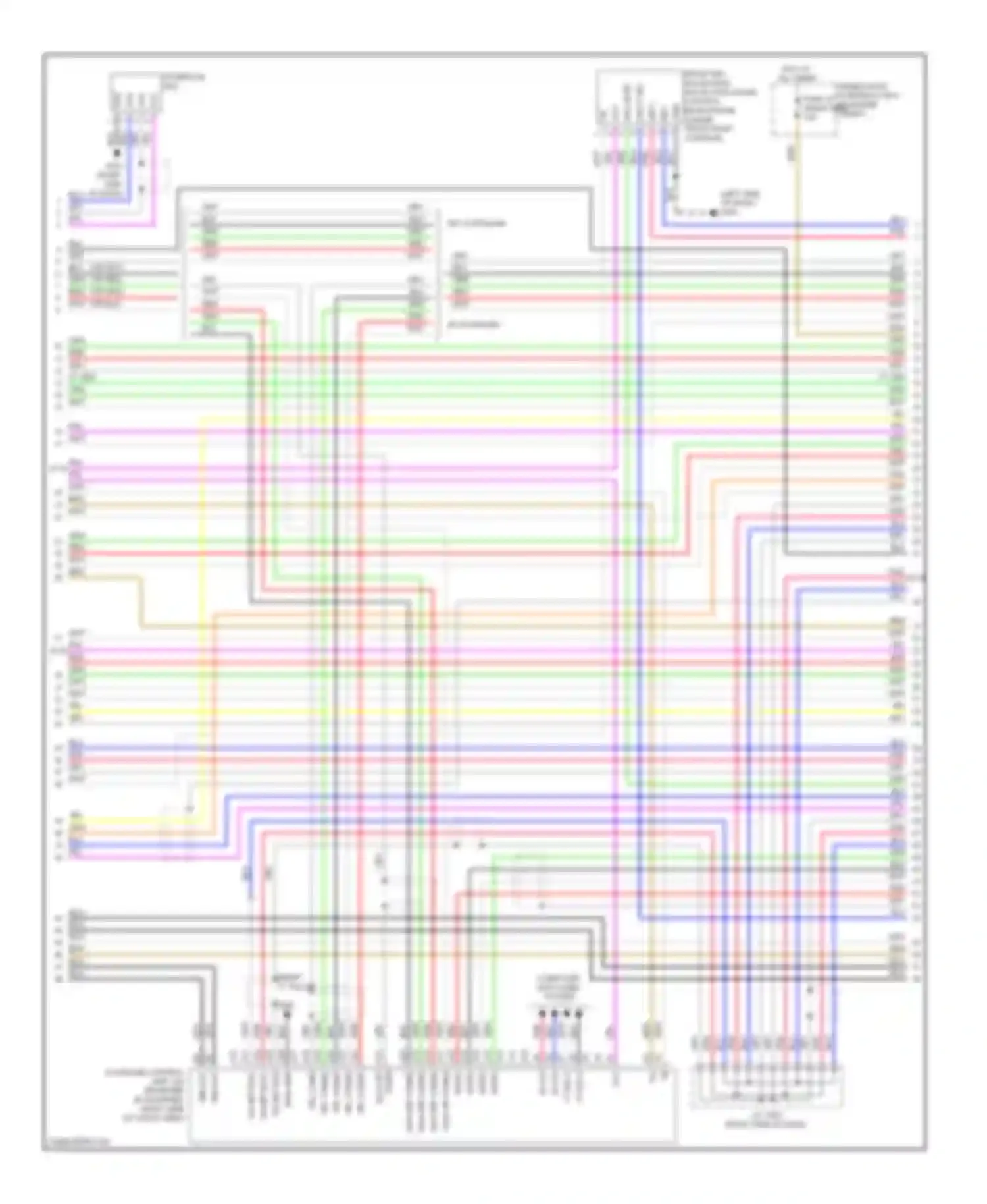 ZDX Acura I (2009-2013): Radio circuit, with navigation (4 of 6)