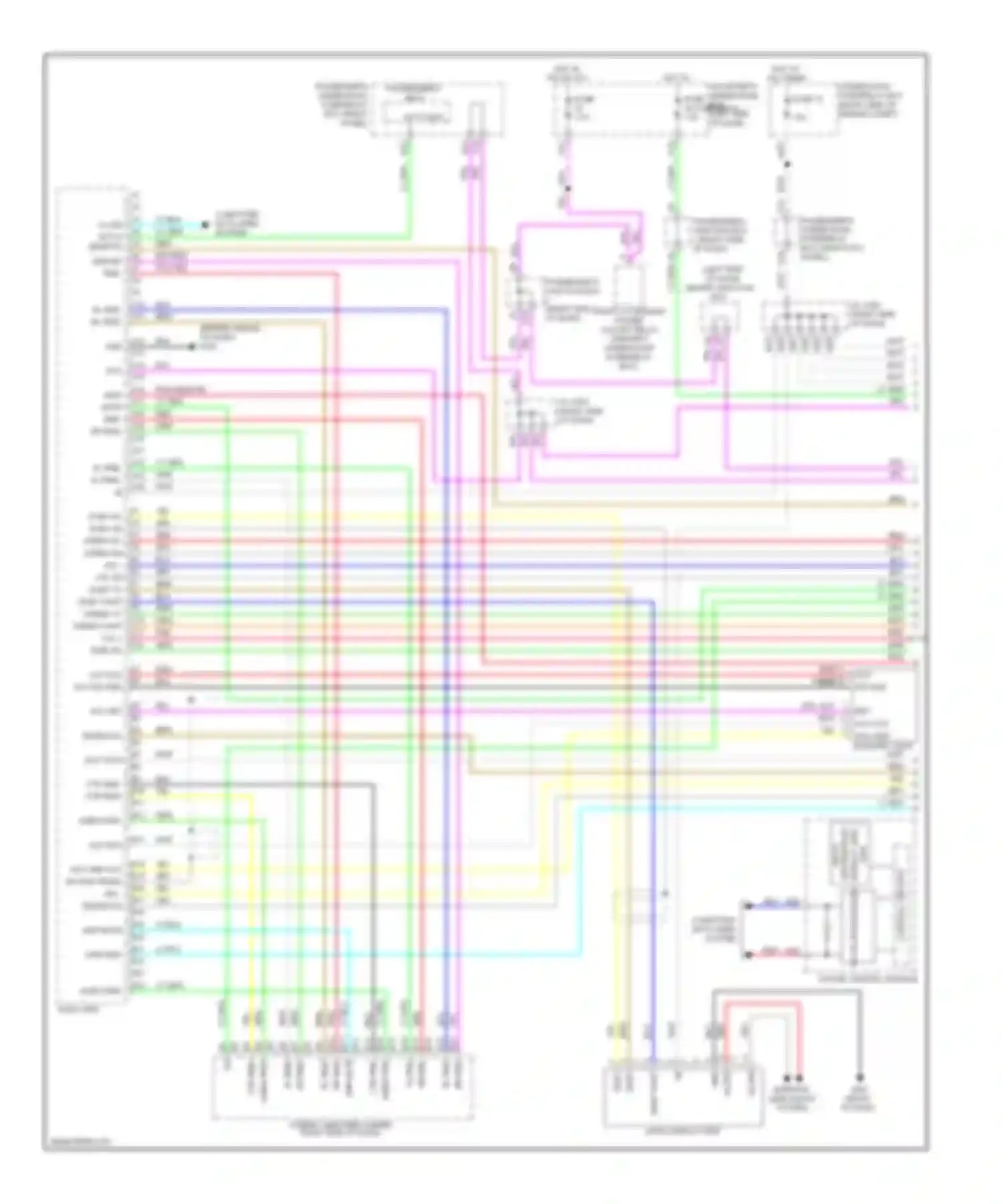 ZDX Acura I (2009-2013): Radio circuit, without navigation (1 of 4)