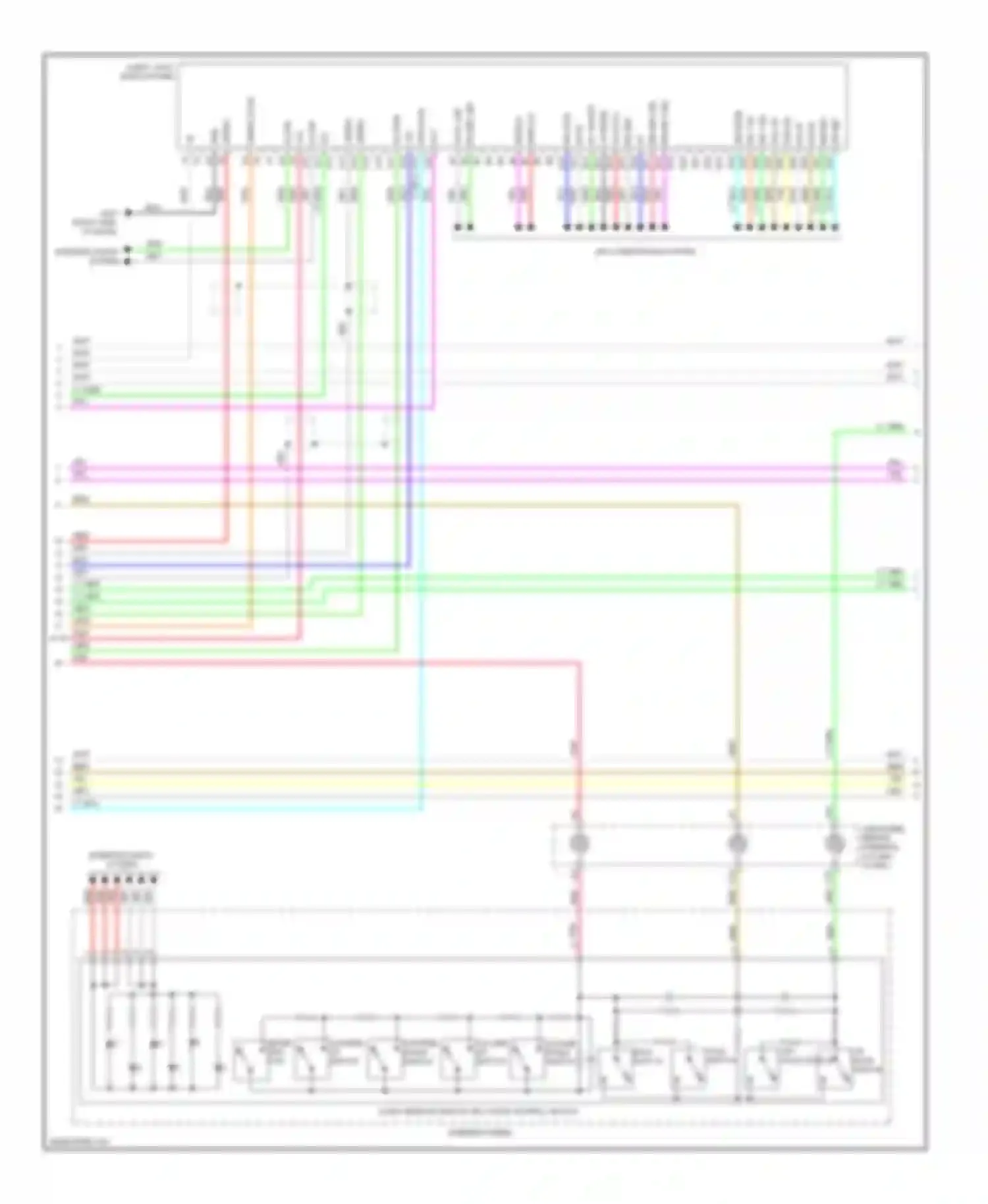 ZDX Acura I (2009-2013): Radio circuit, without navigation (2 of 4)