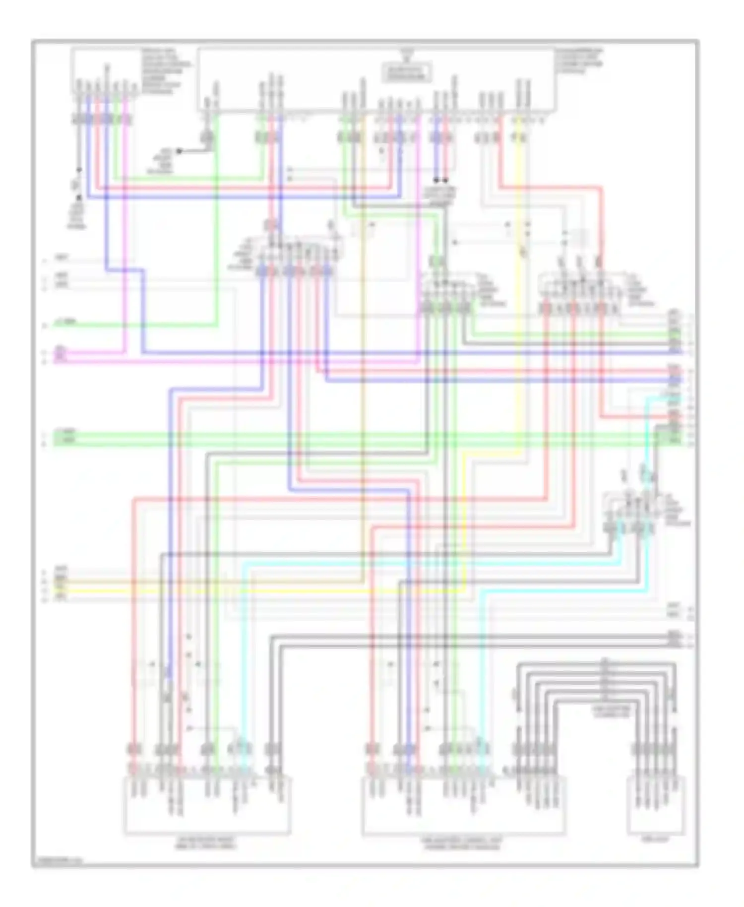 ZDX Acura I (2009-2013): Radio circuit, without navigation (3 of 4)