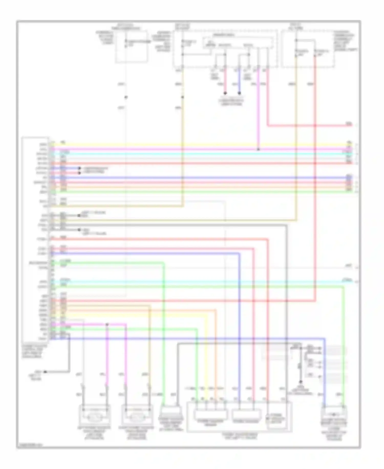 ZDX Acura I (2009-2013): Power tailgate circuit (1 of 2)
