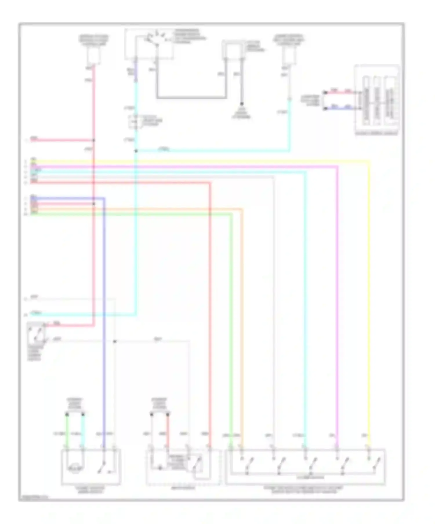ZDX Acura I (2009-2013): Power tailgate circuit (2 of 2)