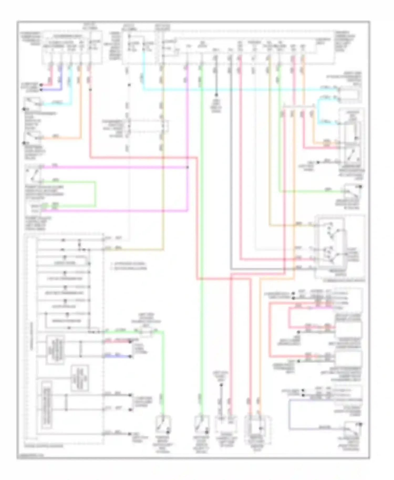 ZDX Acura I (2009-2013): Chime circuit