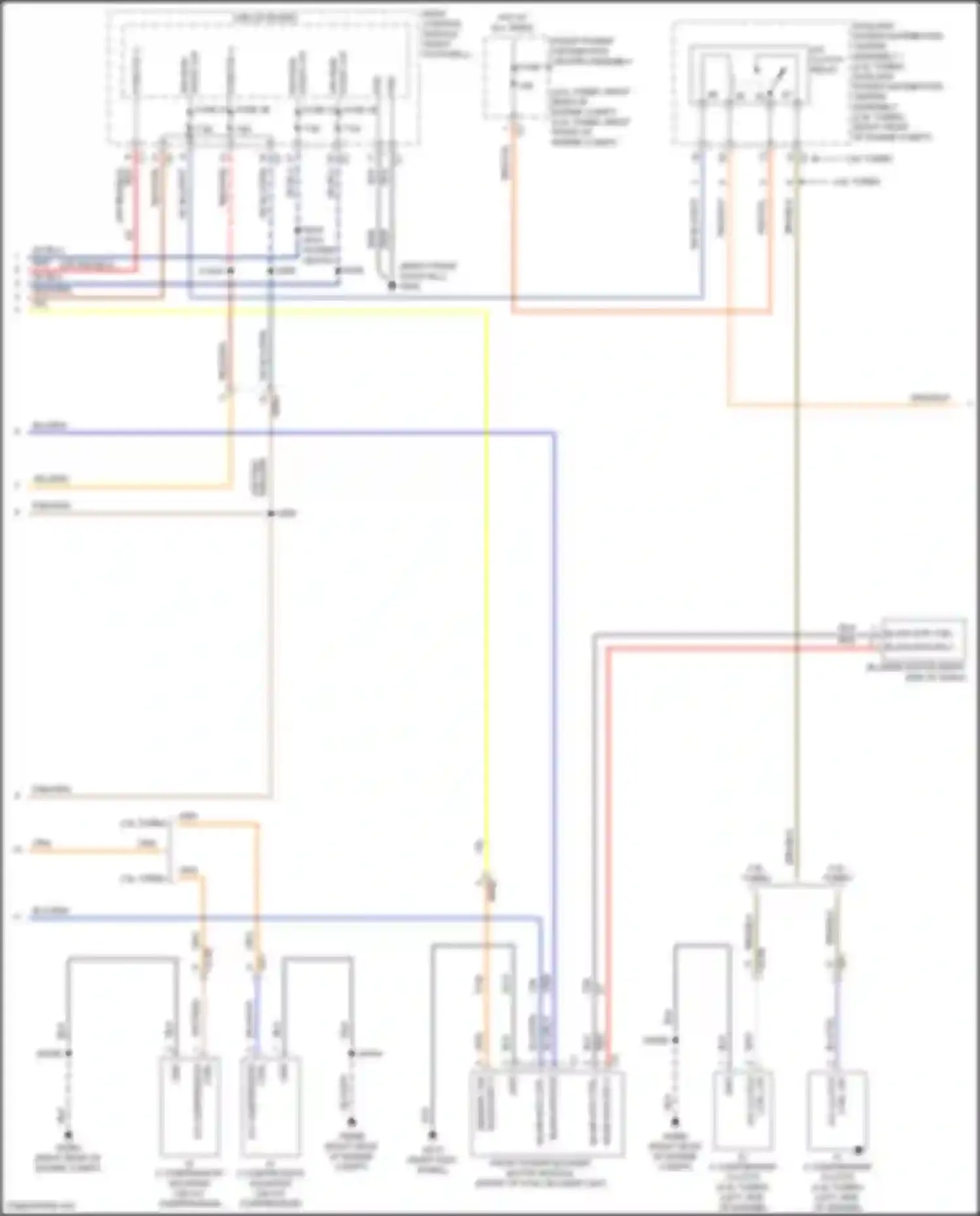 Wiring diagram a/c clutch relay for Alfa Romeo Giulia 952 (2016-2024) (1 of 3)