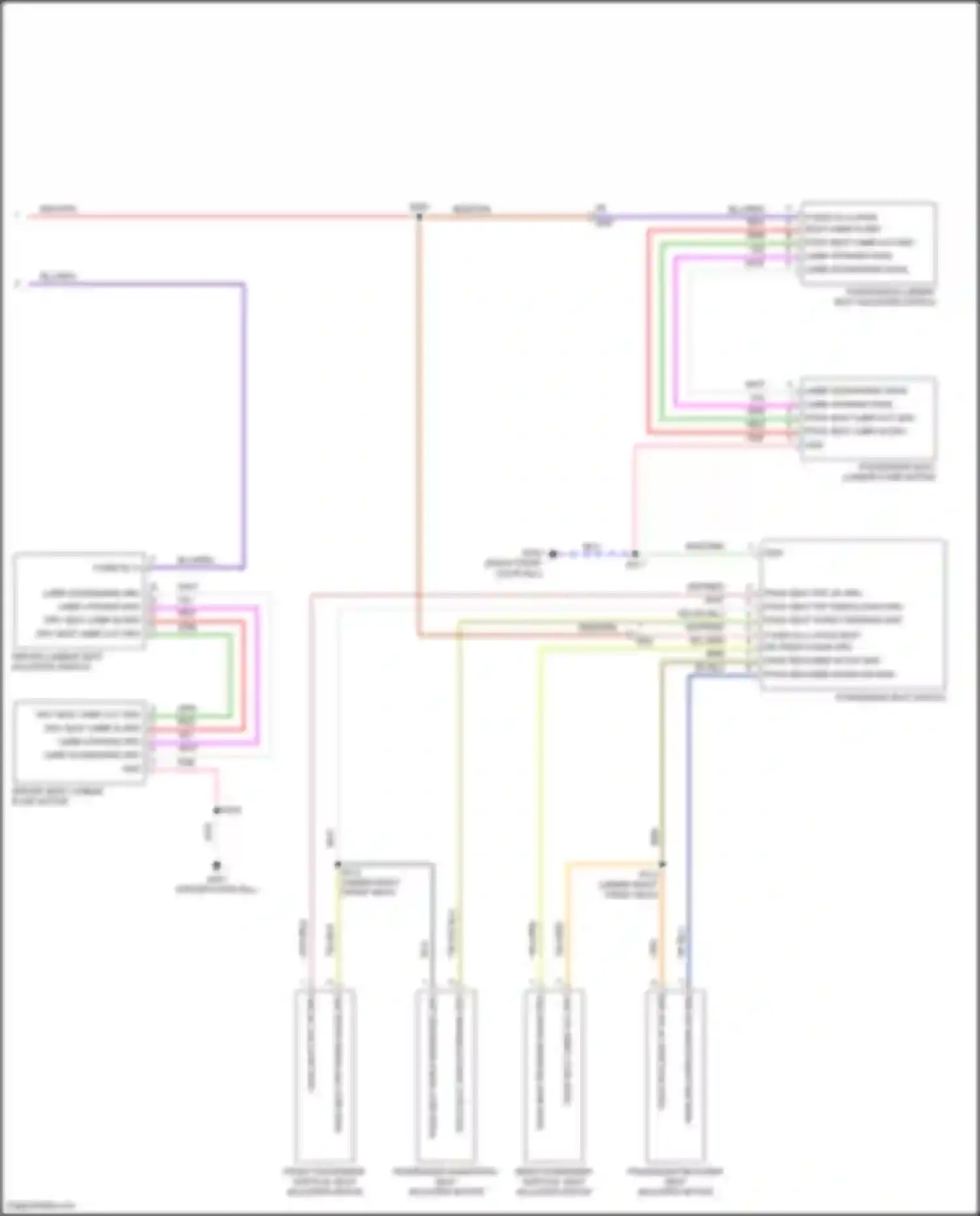 Wiring diagram blk for Alfa Romeo Giulia 952 (2016-2024) (59 of 115)