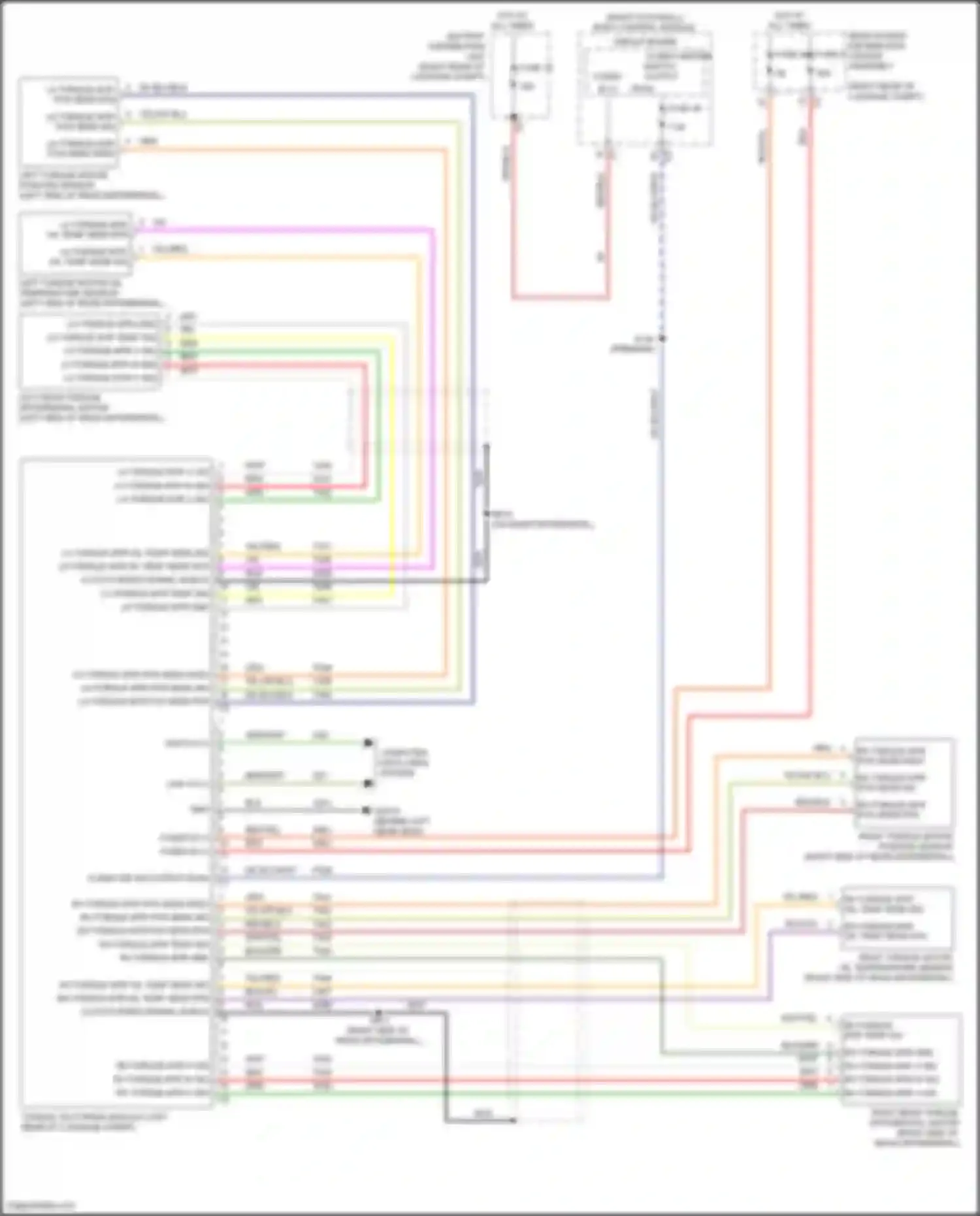 Wiring diagram body control module circuit board for Alfa Romeo Giulia 952 (2016-2024) (1 of 2)