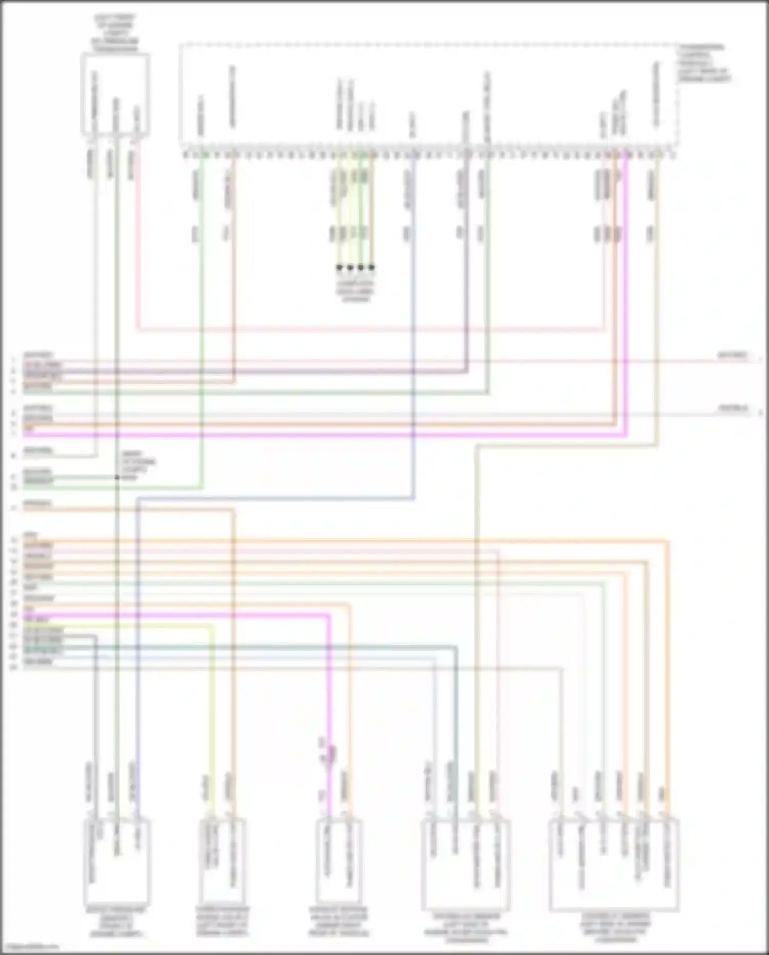 Wiring diagram current trim for Alfa Romeo Giulia 952 (2016-2024) (4 of 4)