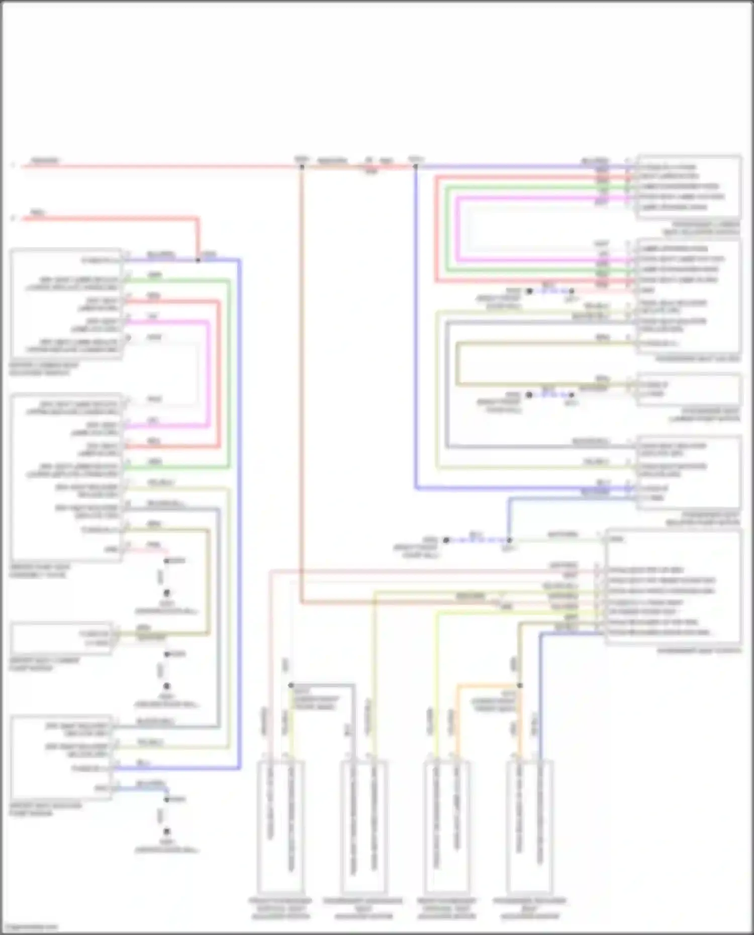 Wiring diagram drv seat lmbr out drv for Alfa Romeo Giulia 952 (2016-2024) (2 of 2)