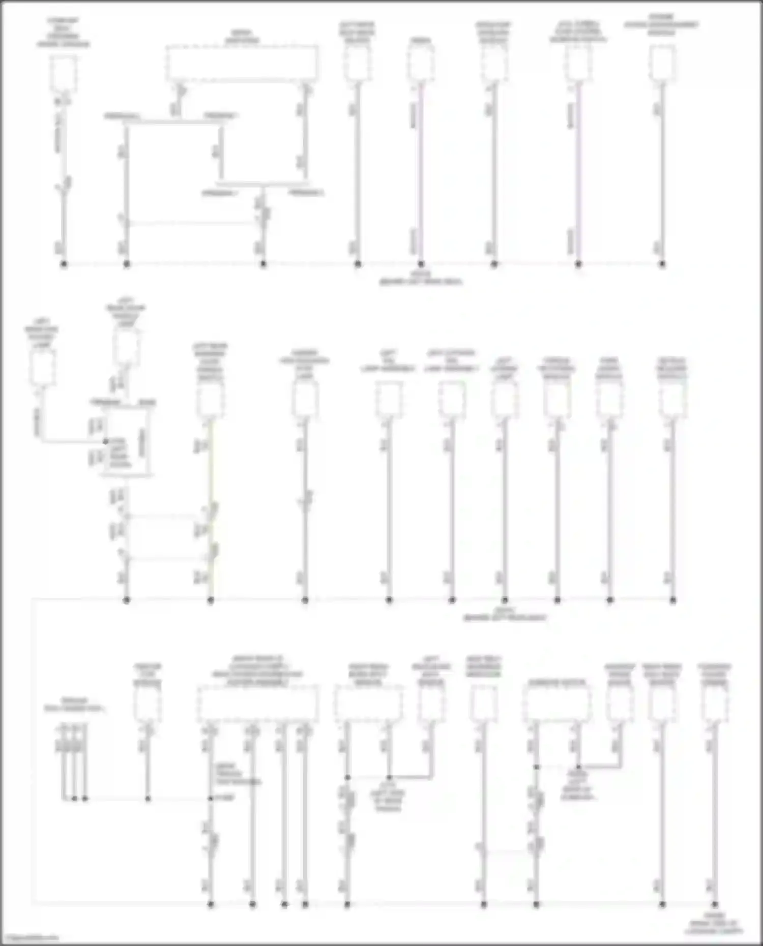 Wiring diagram engine sound enhancement module for Alfa Romeo Giulia 952 (2016-2024) (2 of 7)