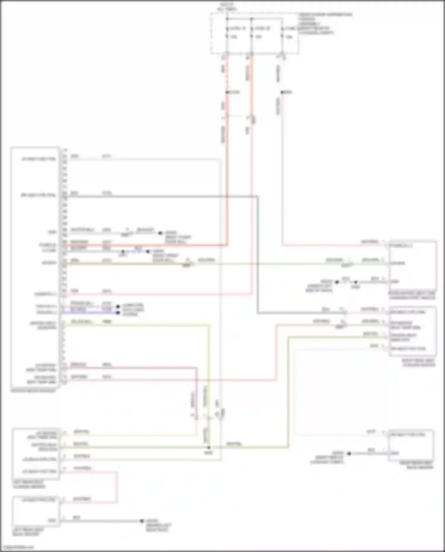 Wiring diagram fuse 18 for Alfa Romeo Giulia 952 (2016-2024) (4 of 4)