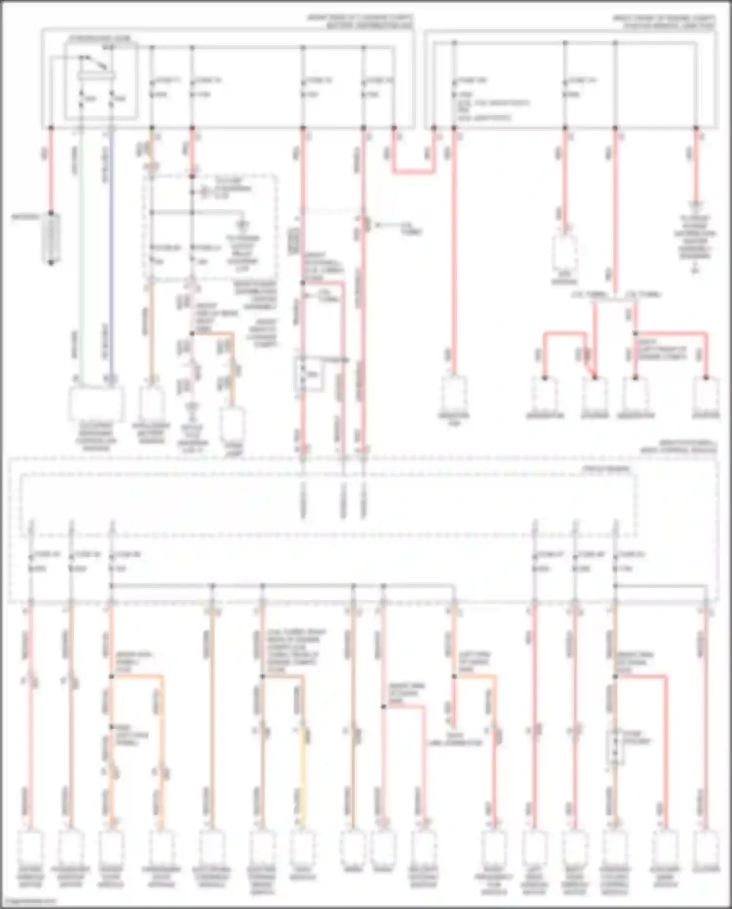 Wiring diagram fuse 71 for Alfa Romeo Giulia 952 (2016-2024) (2 of 3)