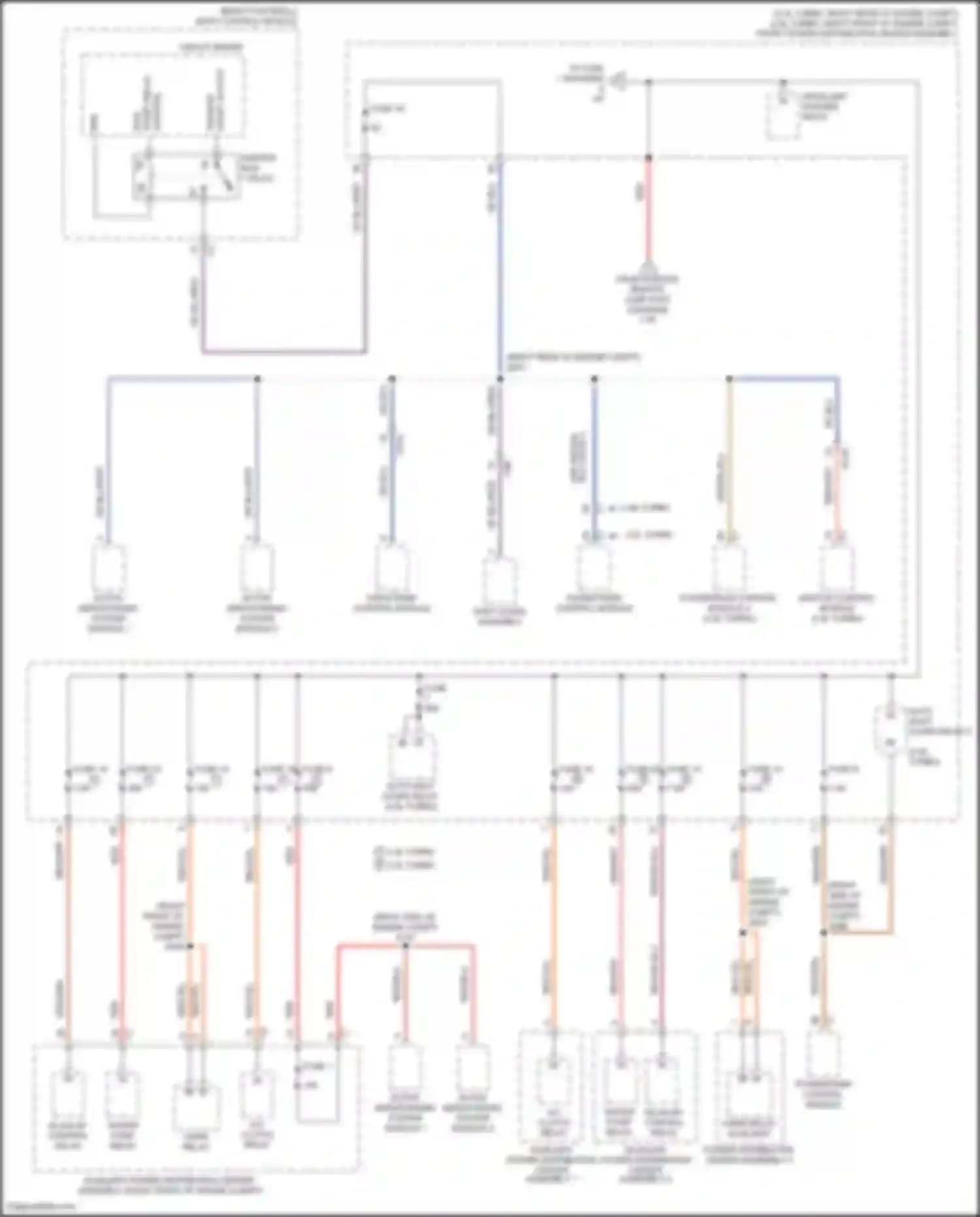 Wiring diagram org/dk blu for Alfa Romeo Giulia 952 (2016-2024) (6 of 19)