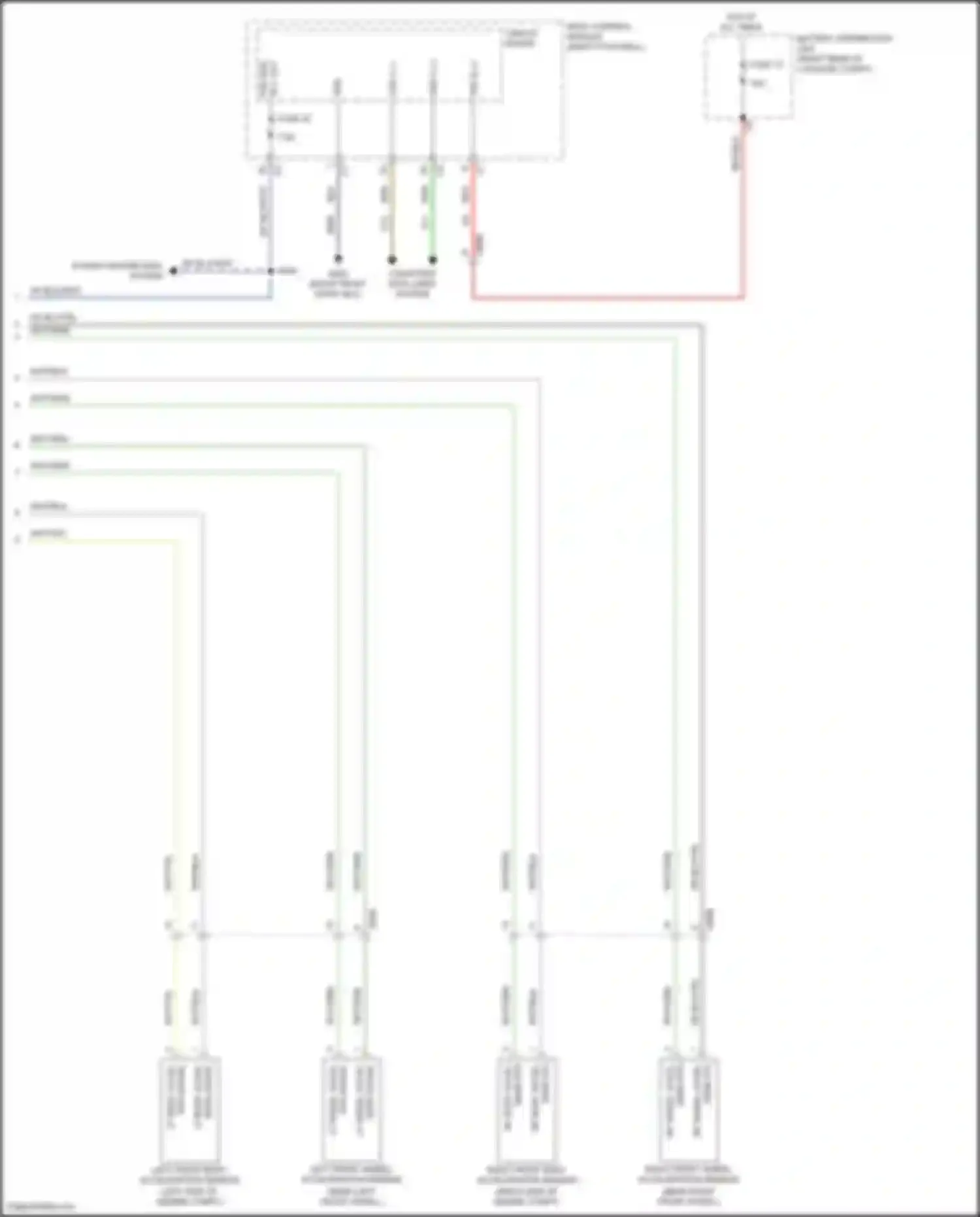Wiring diagram sens rtn for Alfa Romeo Giulia 952 (2016-2024) (1 of 1)