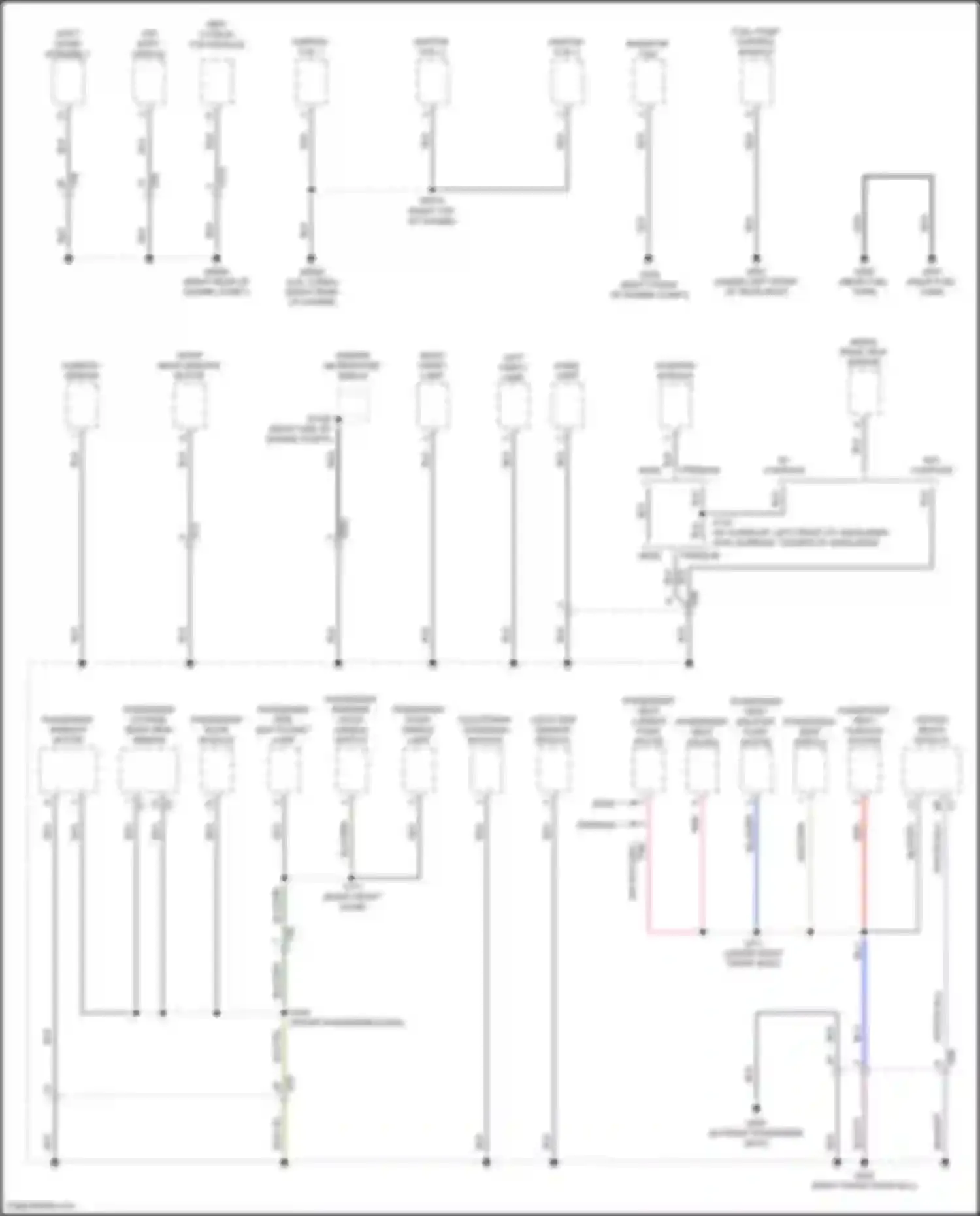 Wiring diagram shift lever assembly for Alfa Romeo Giulia 952 (2016-2024) (3 of 6)