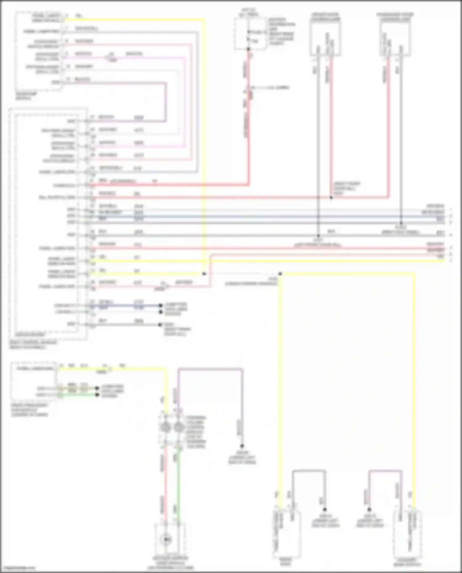 Wiring diagram steering column control module for Alfa Romeo Giulia 952 (2016-2024) (14 of 18)