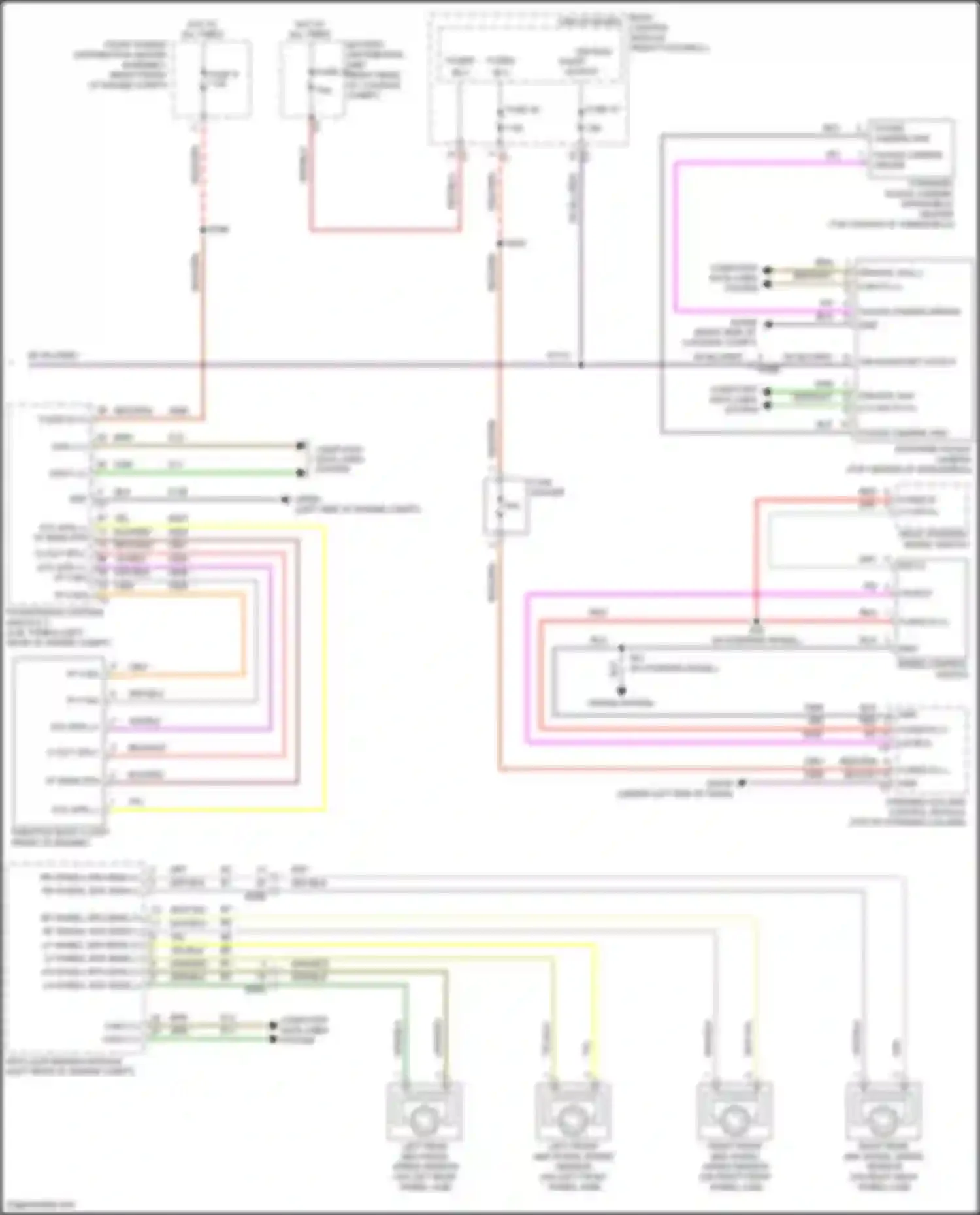 Wiring diagram steering column control module for Alfa Romeo Giulia 952 (2016-2024) (1 of 18)