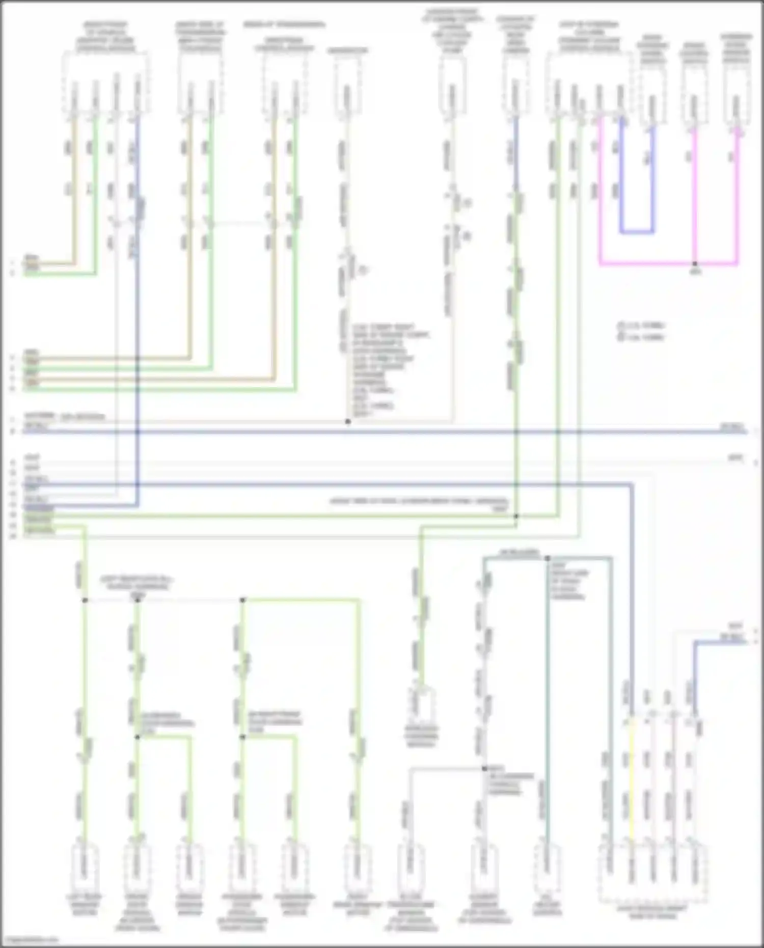 Stelvio Alfa Romeo I (2017-2024): Computer data lines circuit (5 of 6)