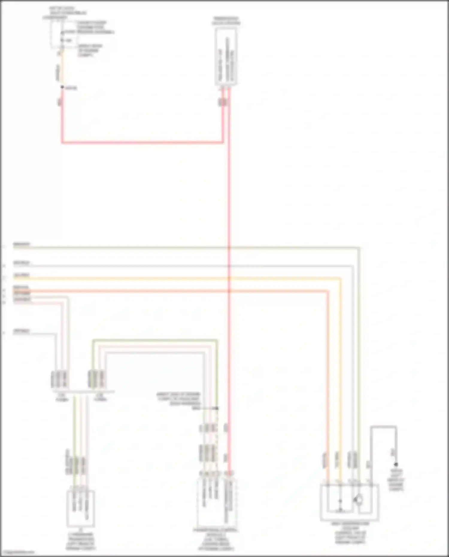 Stelvio Alfa Romeo I (2017-2024): Cooling fan circuit (2 of 2)