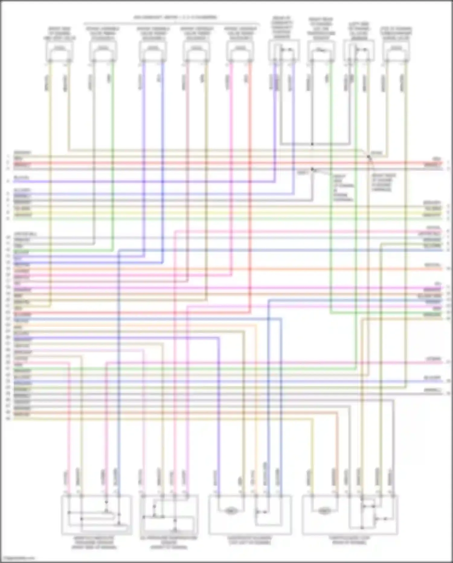 Stelvio Alfa Romeo I (2017-2024): Wiring diagram engine performance 2.0l turbo (5 of 7)