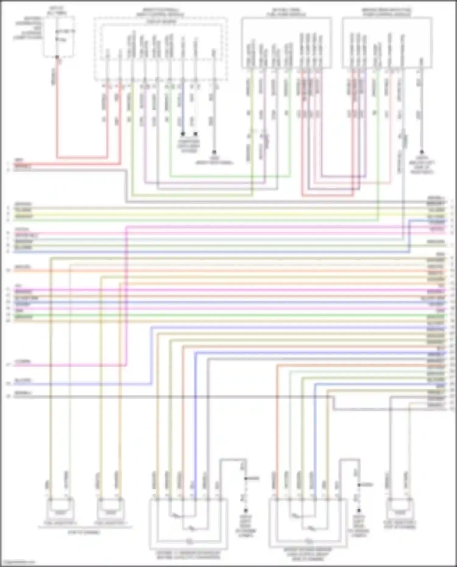 Stelvio Alfa Romeo I (2017-2024): Wiring diagram engine performance 2.0l turbo (6 of 7)