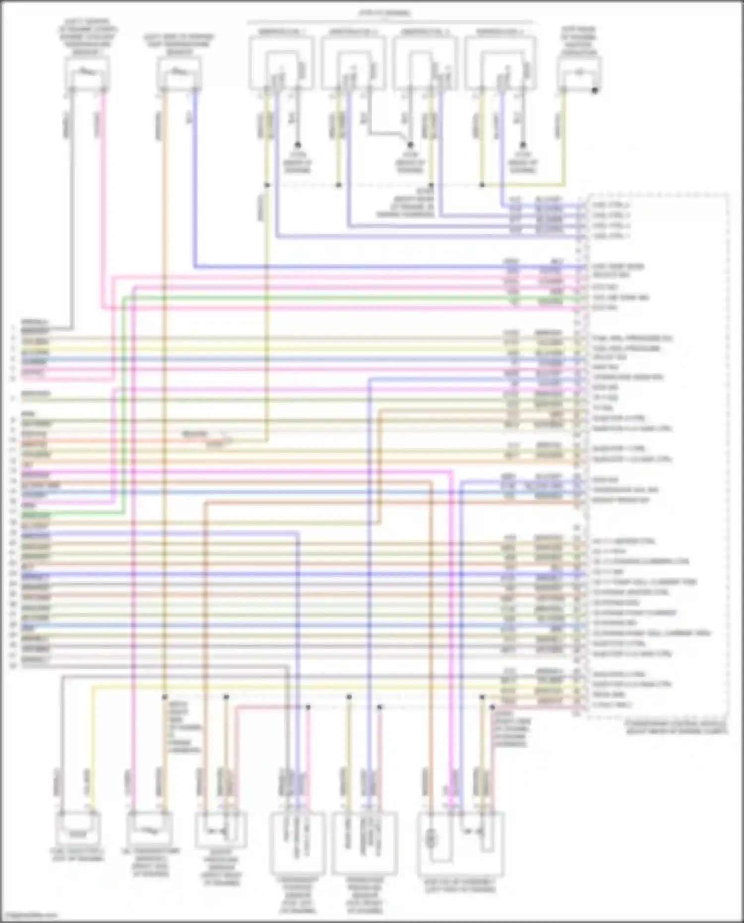 Stelvio Alfa Romeo I (2017-2024): Wiring diagram engine performance 2.0l turbo (7 of 7)