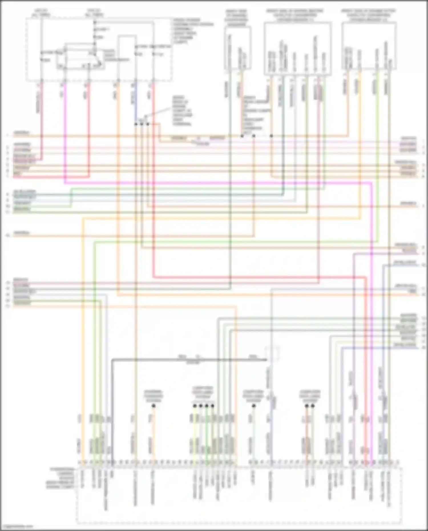 Stelvio Alfa Romeo I (2017-2024): Wiring diagram engine performance 2.9l turbo (2 of 12)