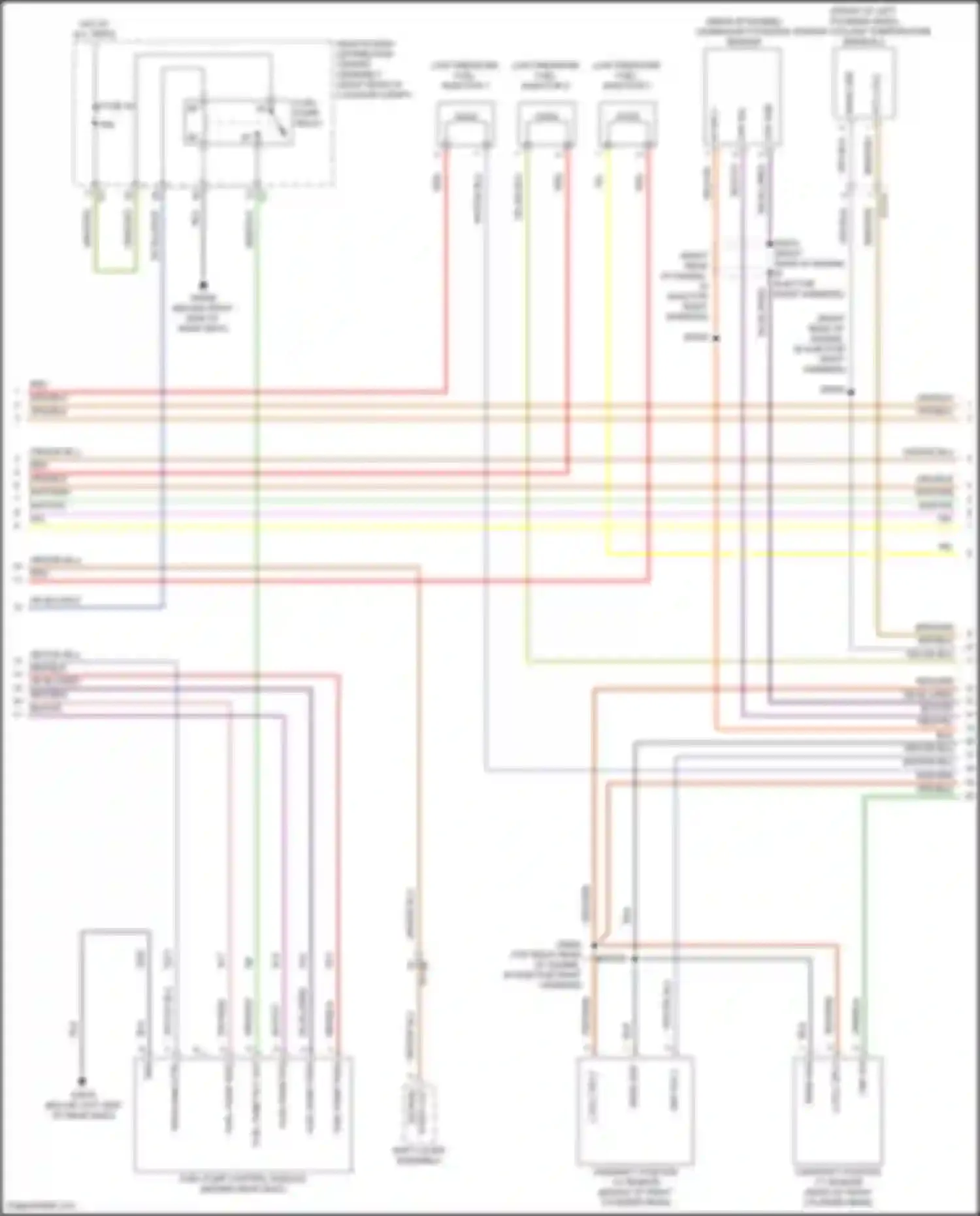 Stelvio Alfa Romeo I (2017-2024): Wiring diagram engine performance 2.9l turbo (4 of 12)