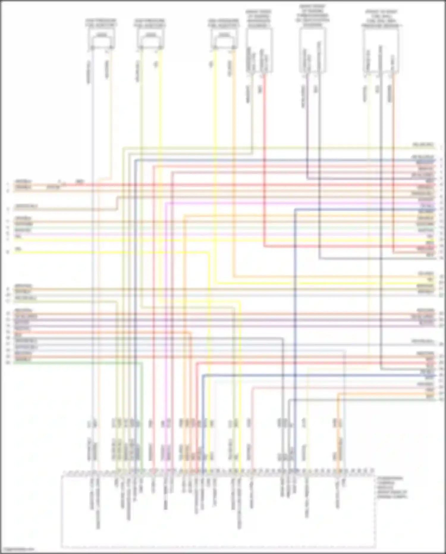 Stelvio Alfa Romeo I (2017-2024): Wiring diagram engine performance 2.9l turbo (5 of 12)
