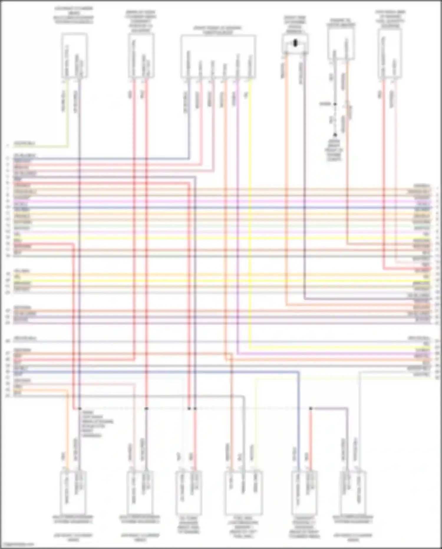 Stelvio Alfa Romeo I (2017-2024): Wiring diagram engine performance 2.9l turbo (6 of 12)