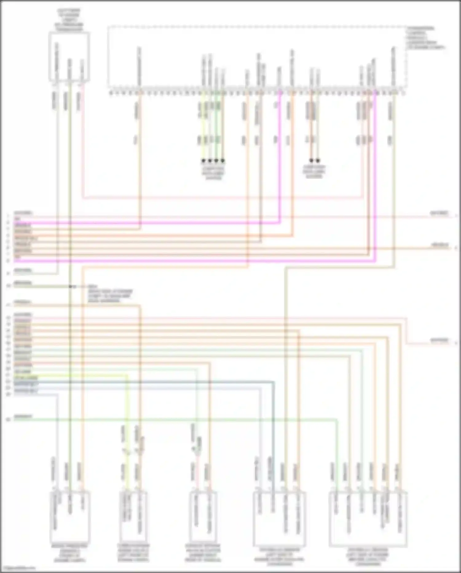 Stelvio Alfa Romeo I (2017-2024): Wiring diagram engine performance 2.9l turbo (9 of 12)
