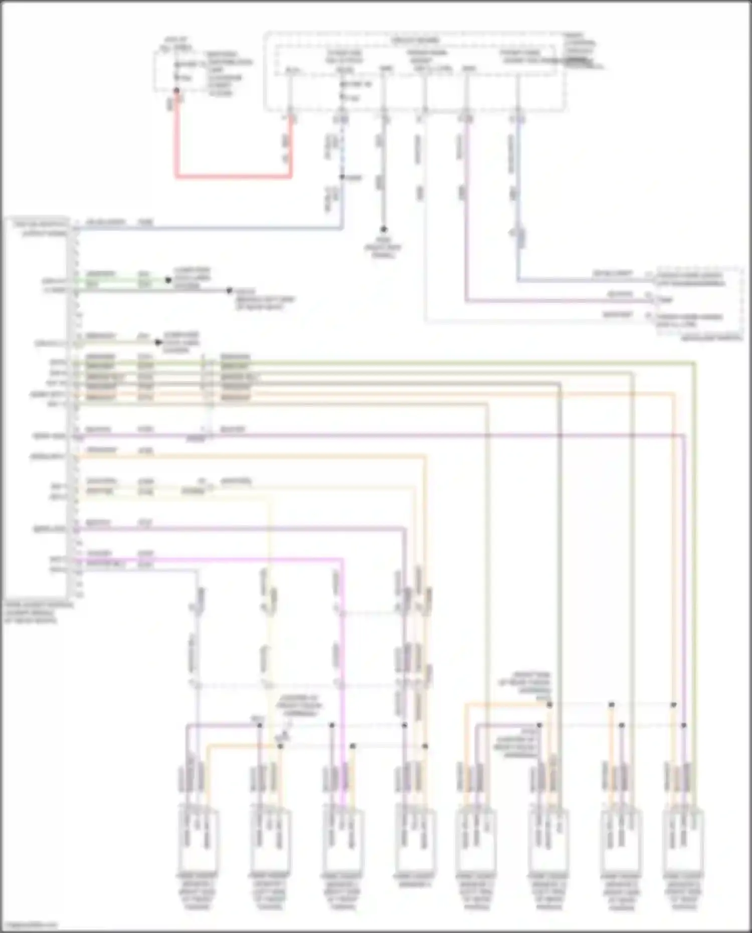 Wiring diagram battery distribution unit for Alfa Romeo Stelvio I (2017-2024) (16 of 47)