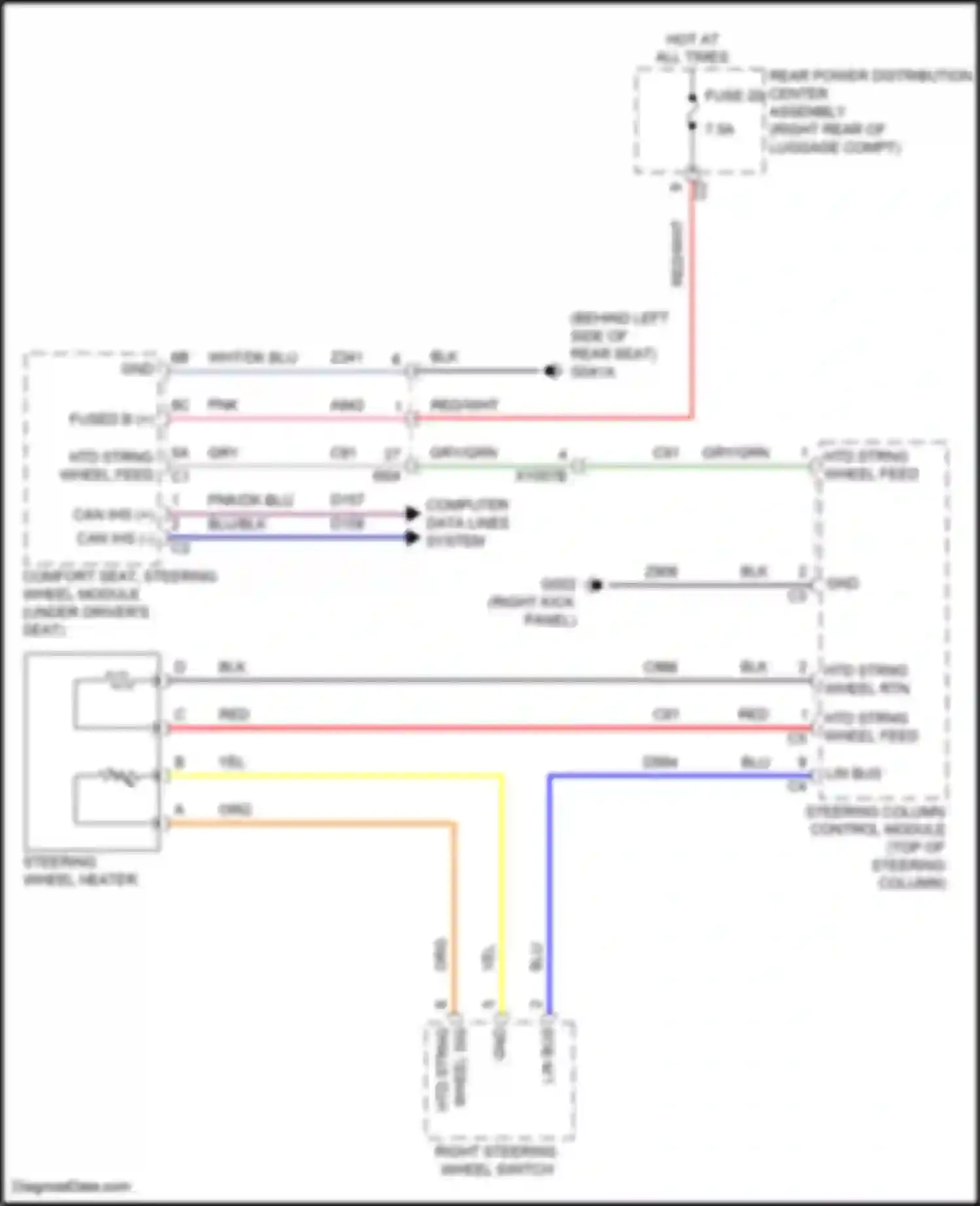Wiring diagram blk for Alfa Romeo Stelvio I (2017-2024) (67 of 123)