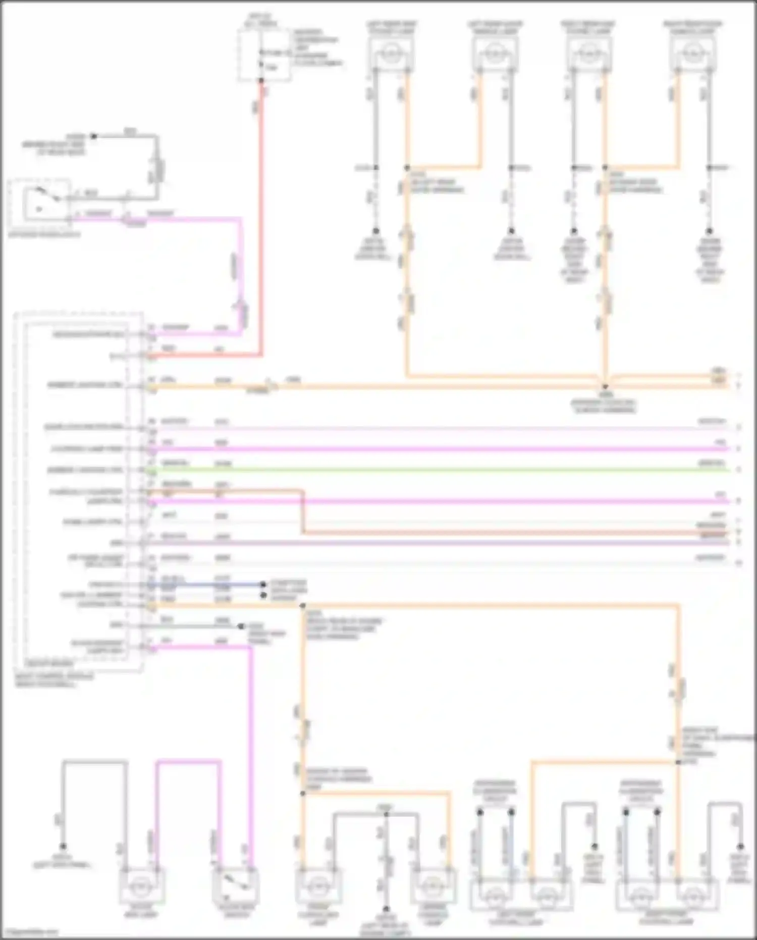 Wiring diagram dk blu/wht for Alfa Romeo Stelvio I (2017-2024) (1 of 44)