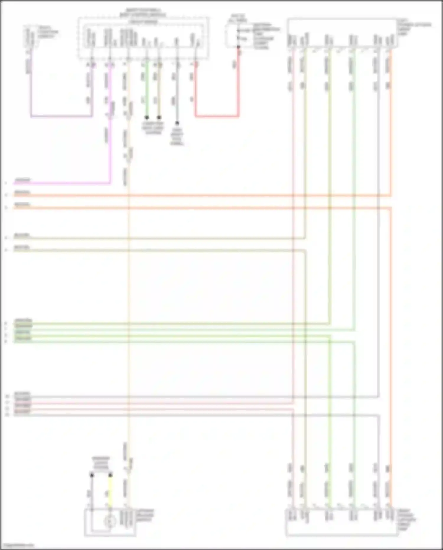 Wiring diagram gry/red for Alfa Romeo Stelvio I (2017-2024) (10 of 29)