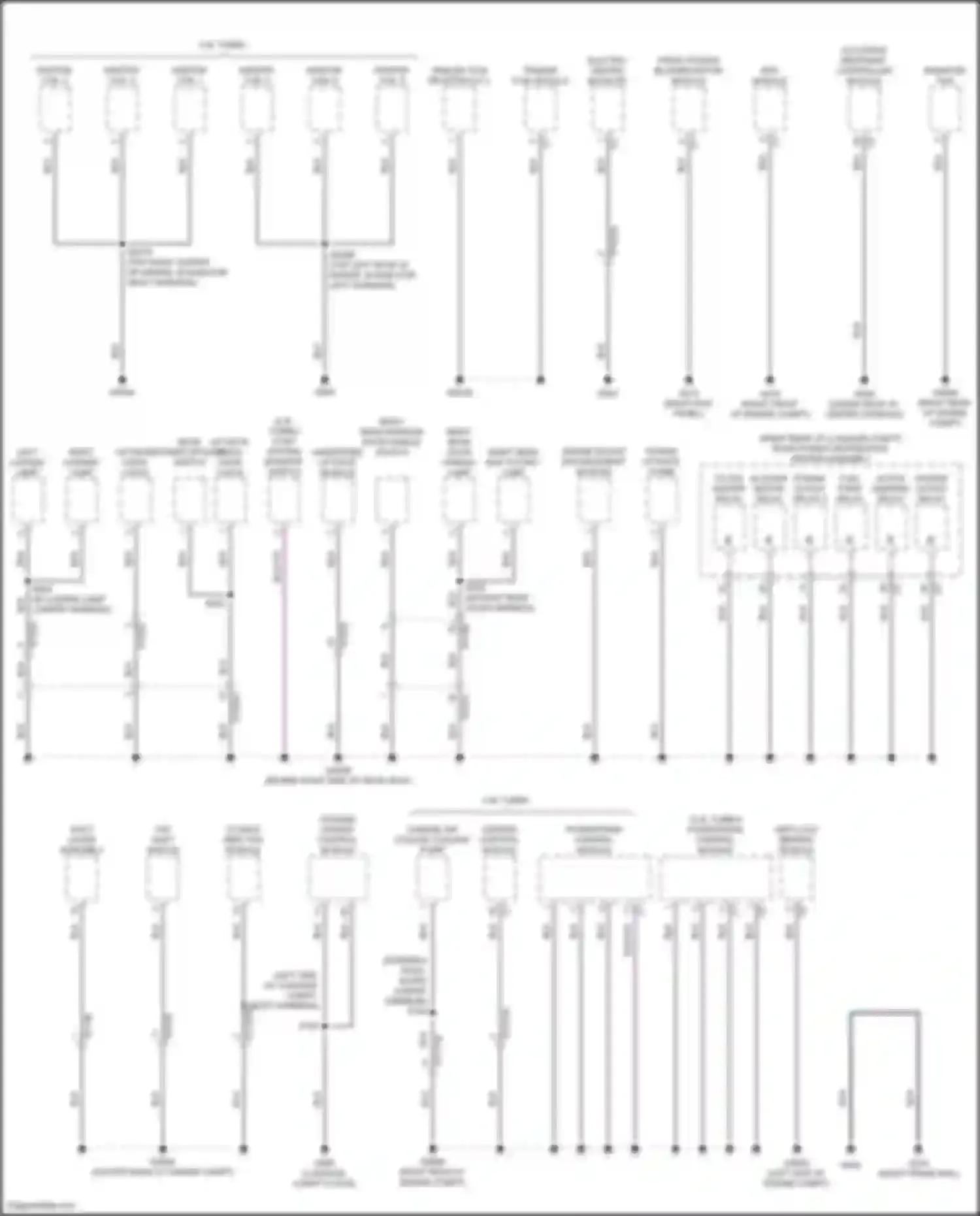 Wiring diagram occupant restraint controller module for Alfa Romeo Stelvio I (2017-2024) (2 of 7)