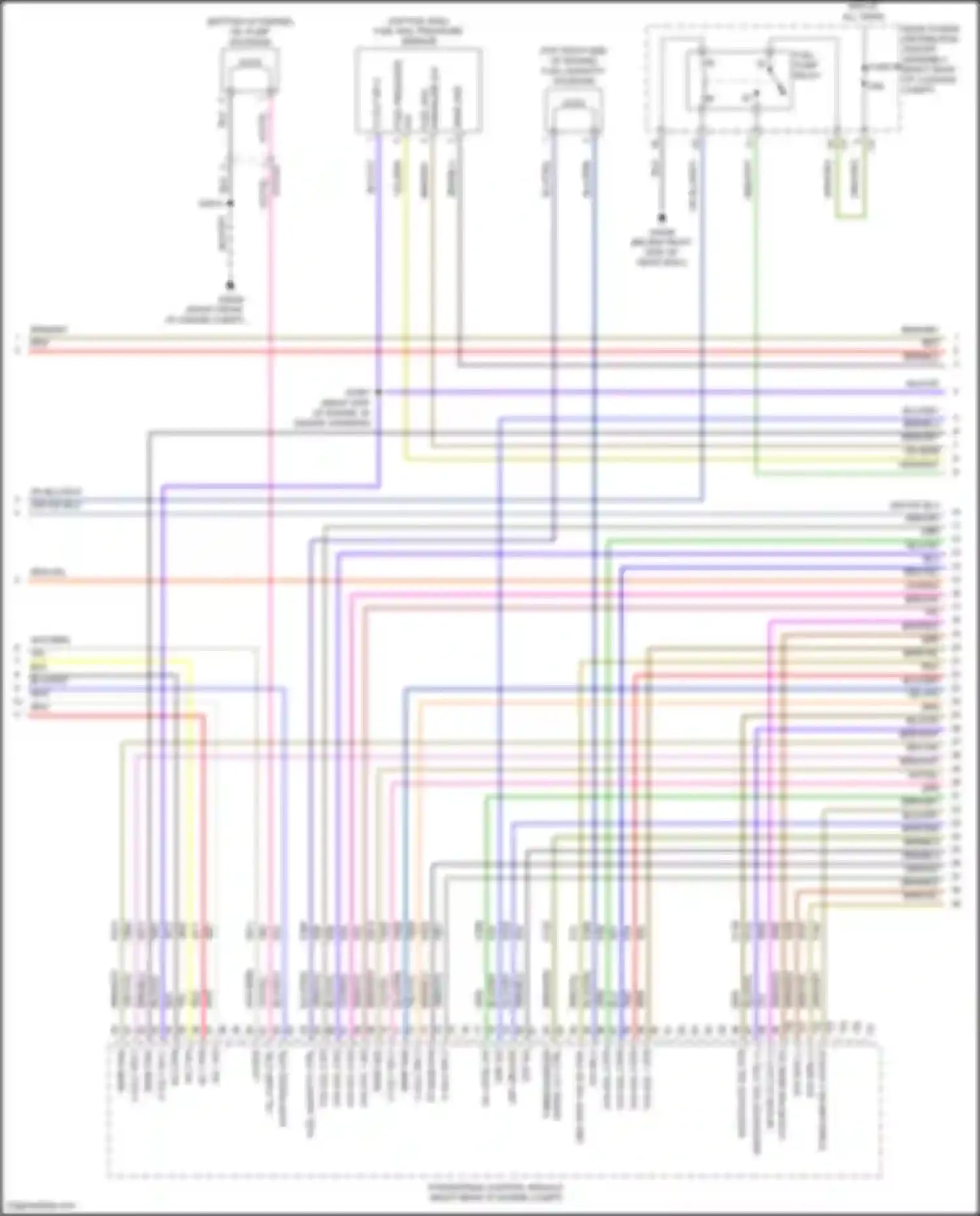 Wiring diagram oil level sig for Alfa Romeo Stelvio I (2017-2024) (1 of 3)