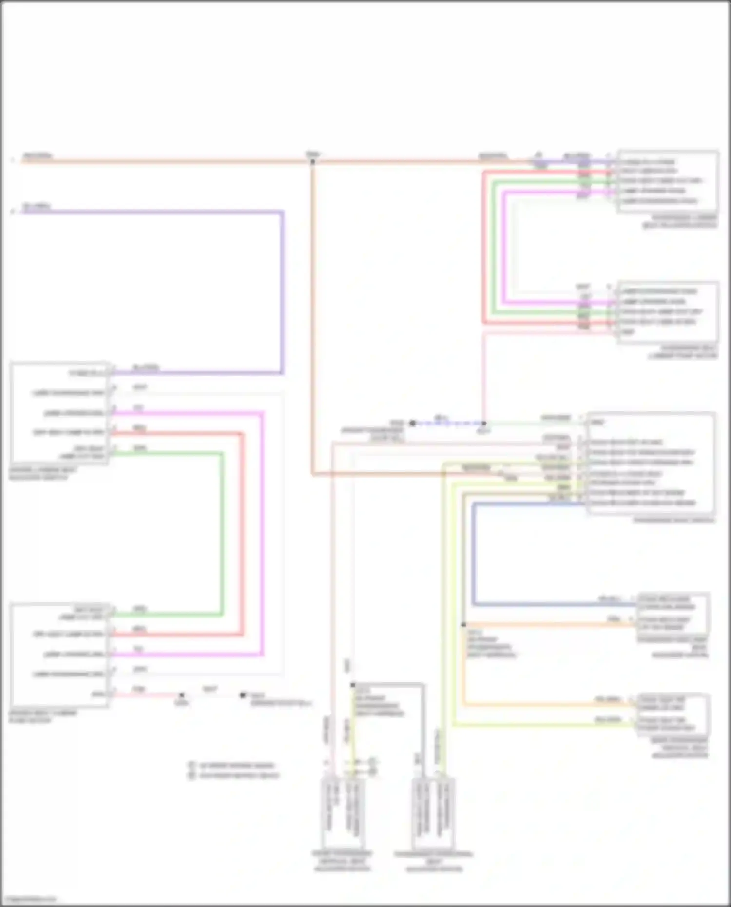Wiring diagram pass seat lmbr out drv for Alfa Romeo Stelvio I (2017-2024) (1 of 2)