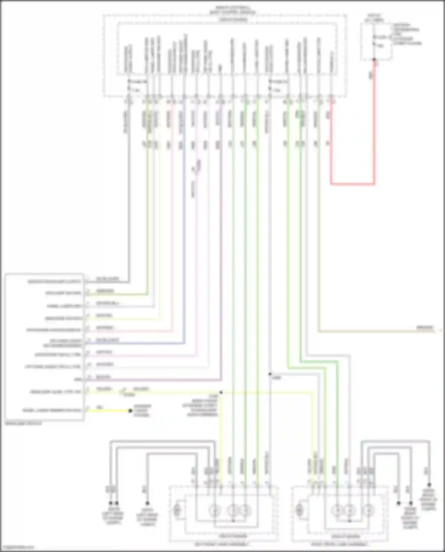 Wiring diagram red for Alfa Romeo Stelvio I (2017-2024) (64 of 90)