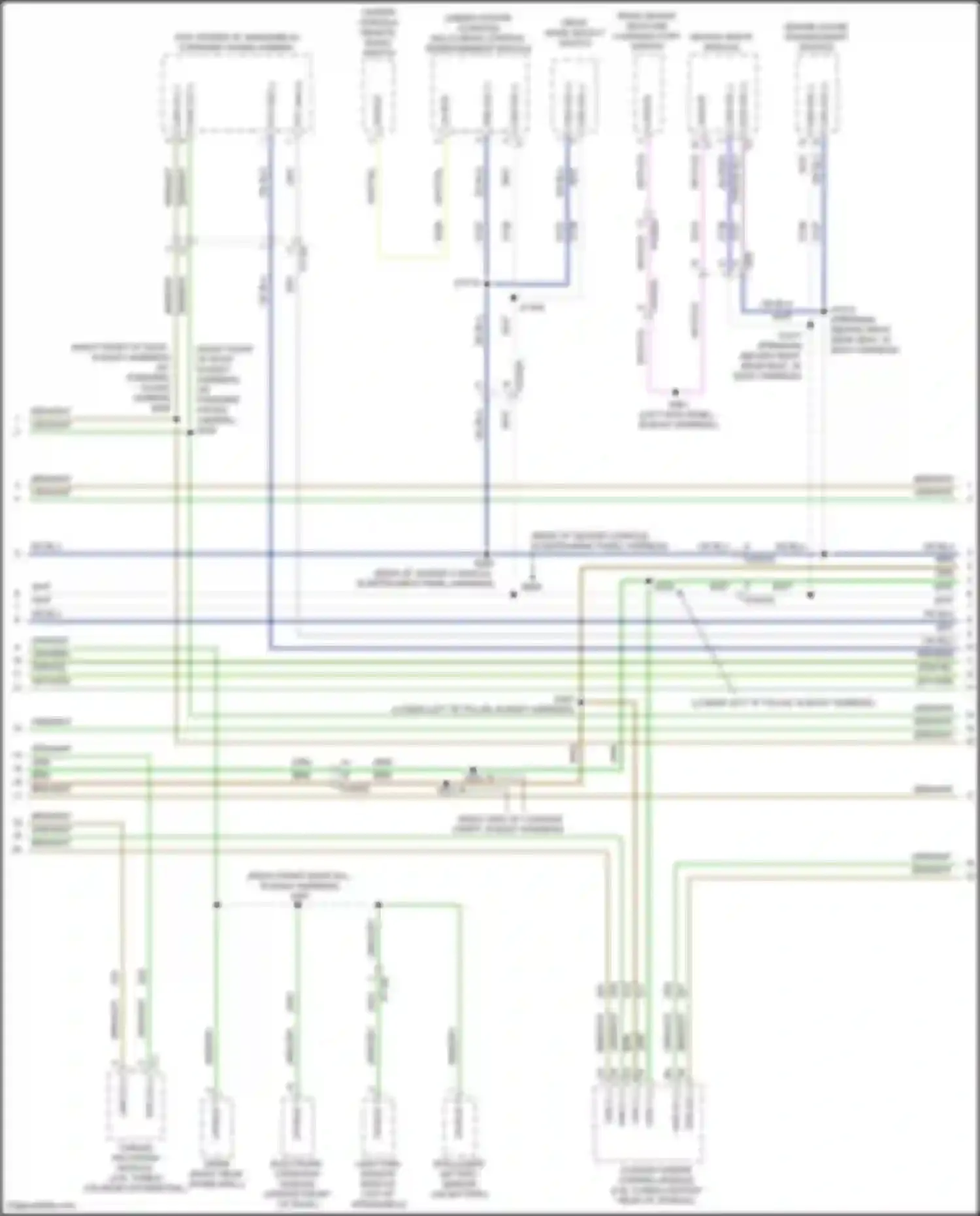 Wiring diagram torque vectoring module for Alfa Romeo Stelvio I (2017-2024) (1 of 4)