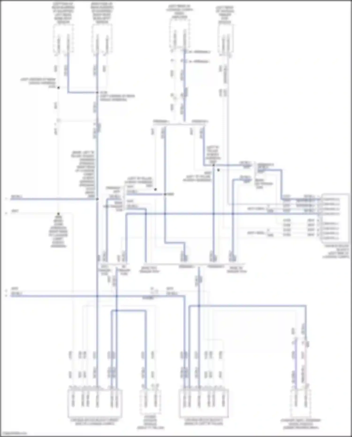 Wiring diagram trailer tow module for Alfa Romeo Stelvio I (2017-2024) (1 of 4)
