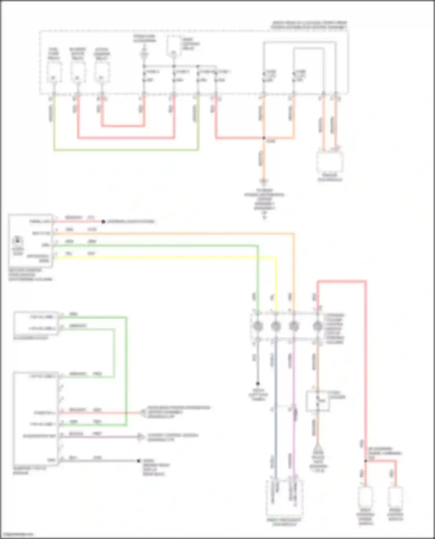 Wiring diagram trailer tow module for Alfa Romeo Stelvio I (2017-2024) (4 of 4)