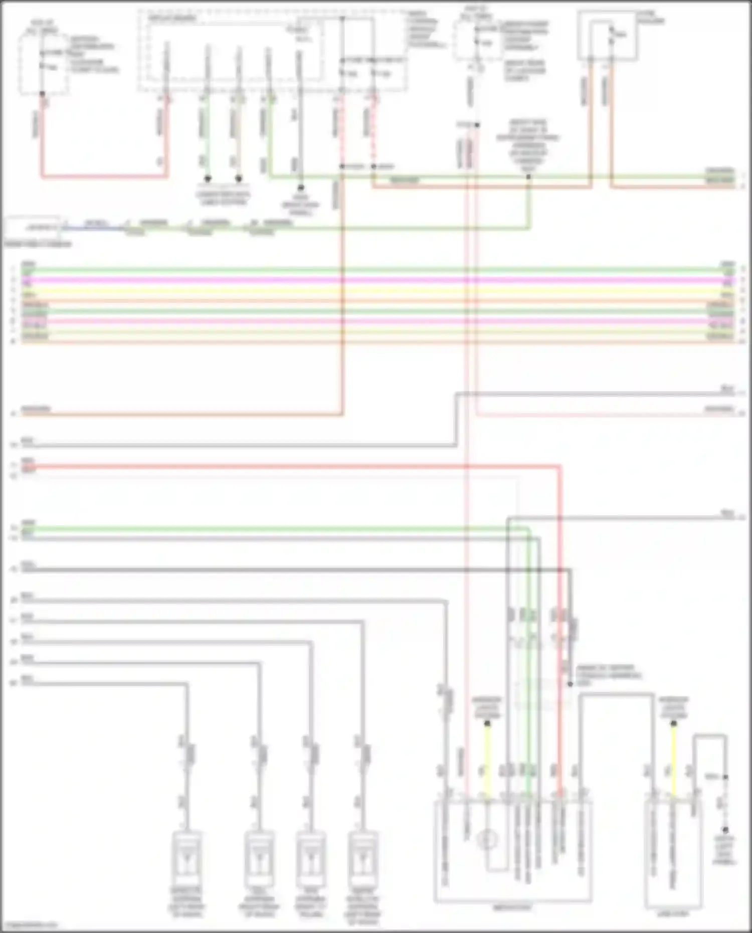 Wiring diagram usb port for Alfa Romeo Stelvio I (2017-2024) (3 of 8)