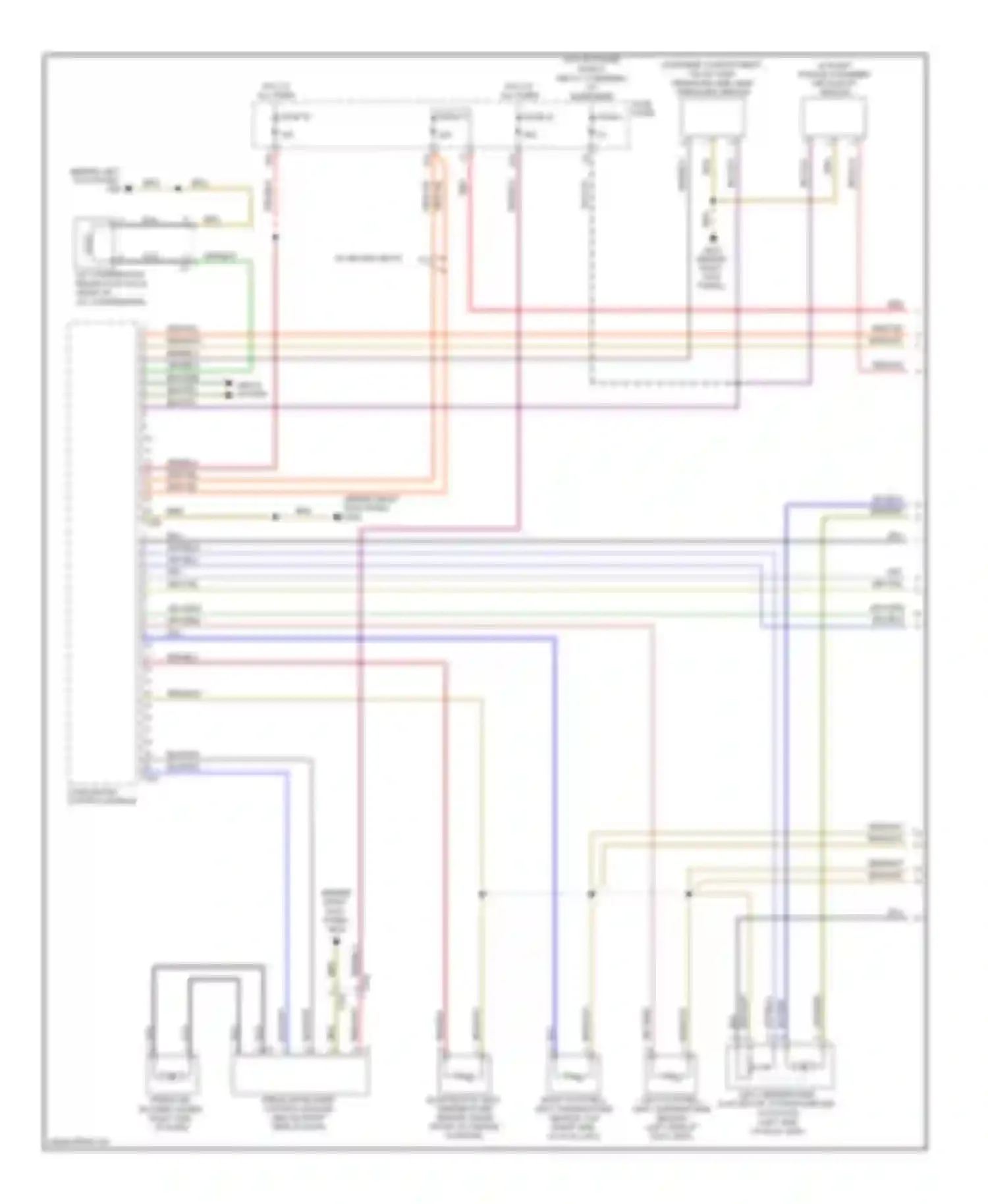 A3 Audi 8P facelift 2 (2008-2013): Automatic a/c circuit (1 of 3)