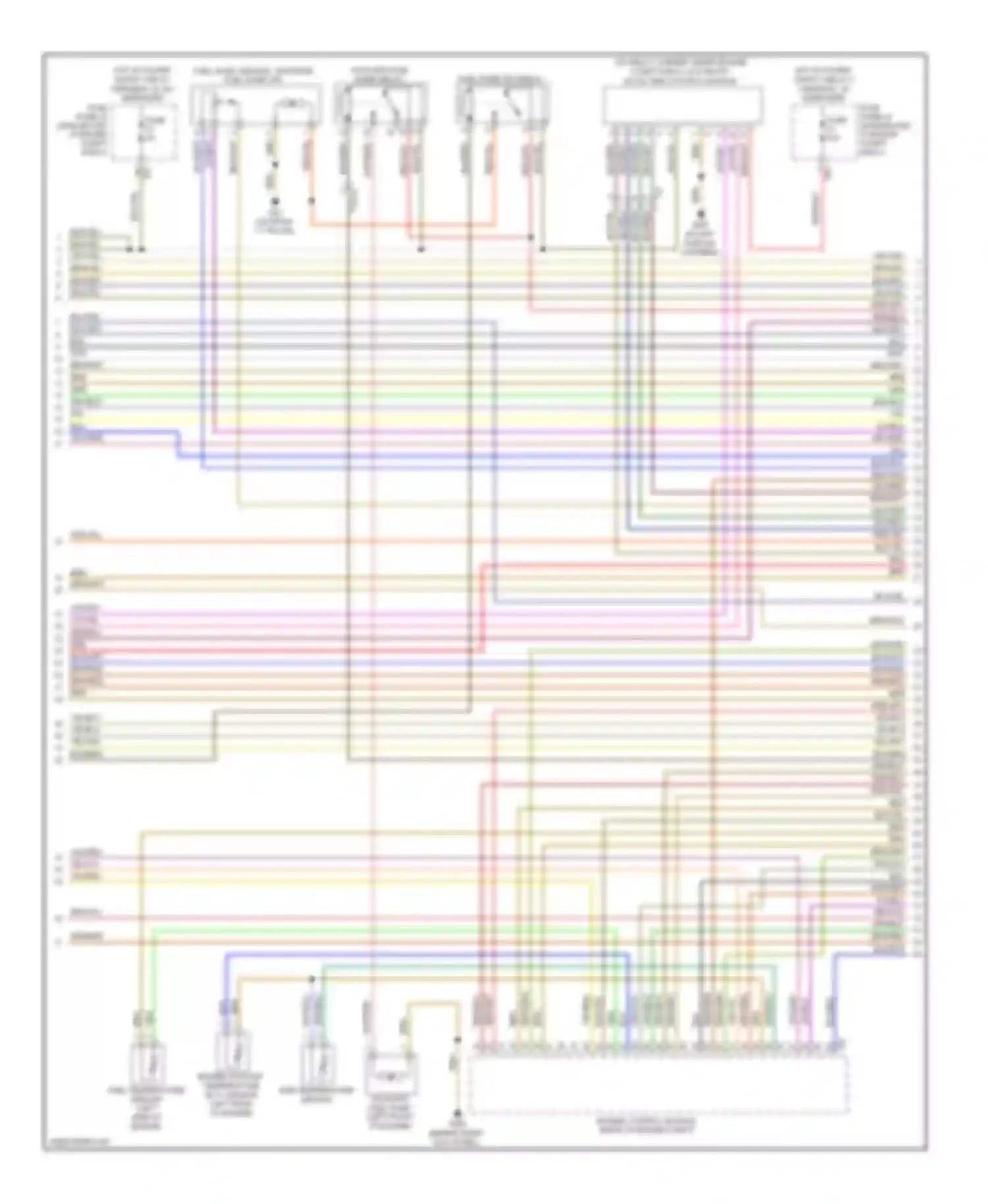 A3 Audi 8P facelift 2 (2008-2013): Wiring diagram engine performance 2.0l turbo diesel, cbea (3 of 5)