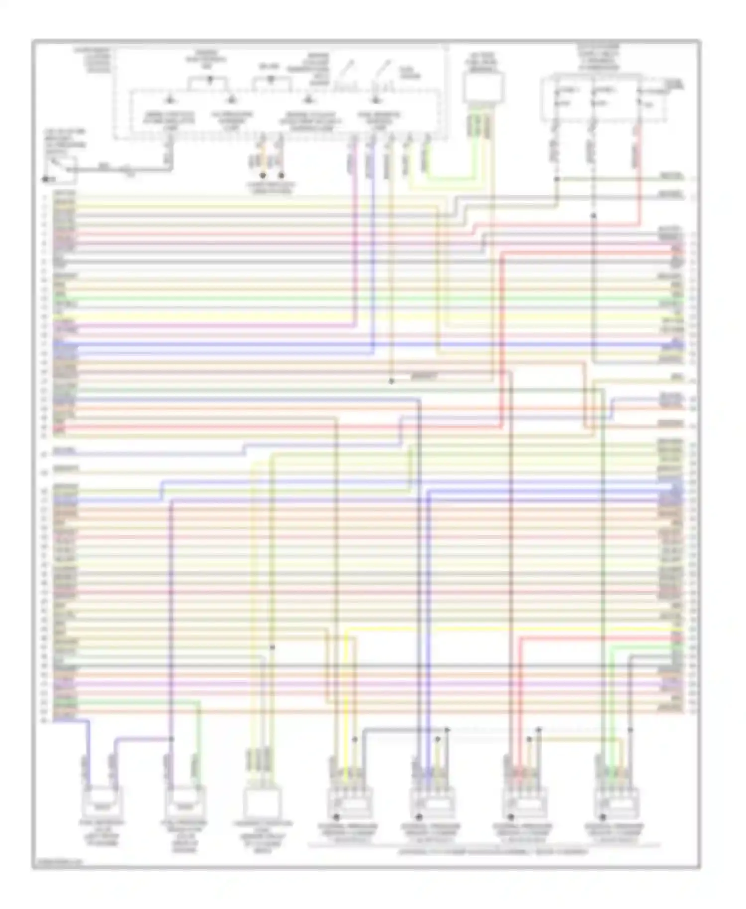 A3 Audi 8P facelift 2 (2008-2013): Wiring diagram engine performance 2.0l turbo diesel, cbea (4 of 5)